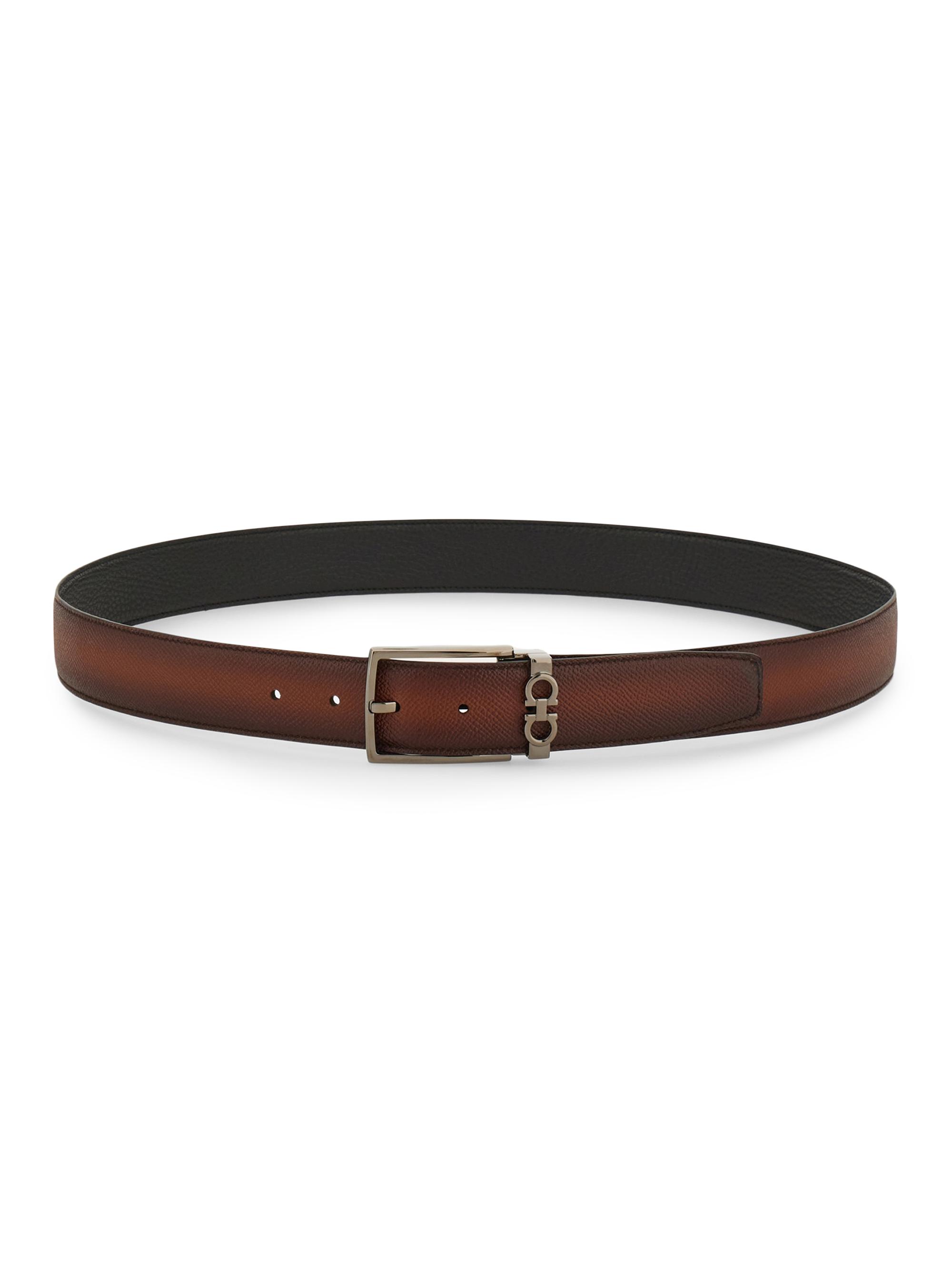 FERRAGAMO Adjustable Cut-to-Size Leather Belt | Saks Fifth Avenue