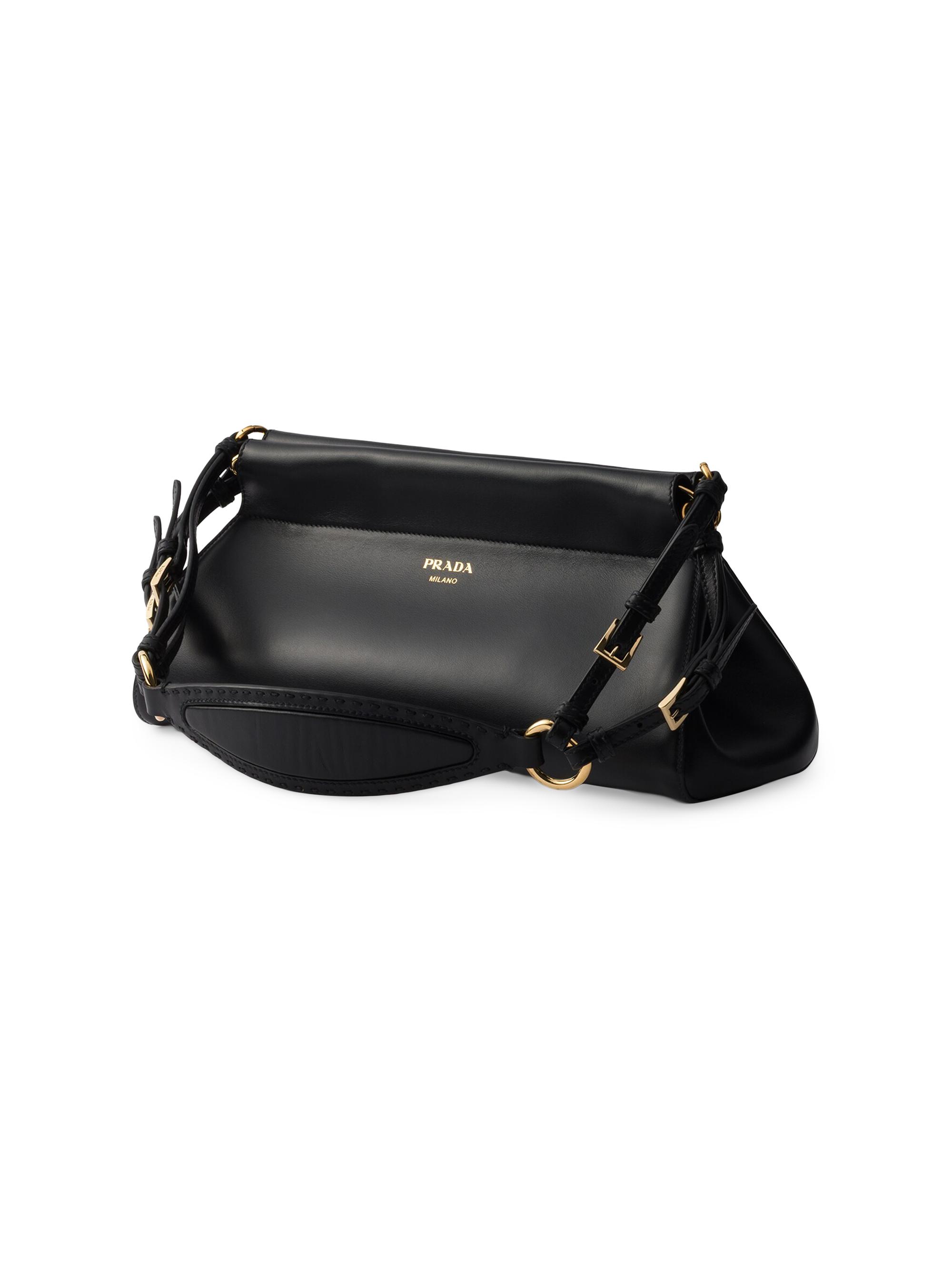 Prada Enchaîné Medium Leather Shoulder Bag | Saks Fifth Avenue