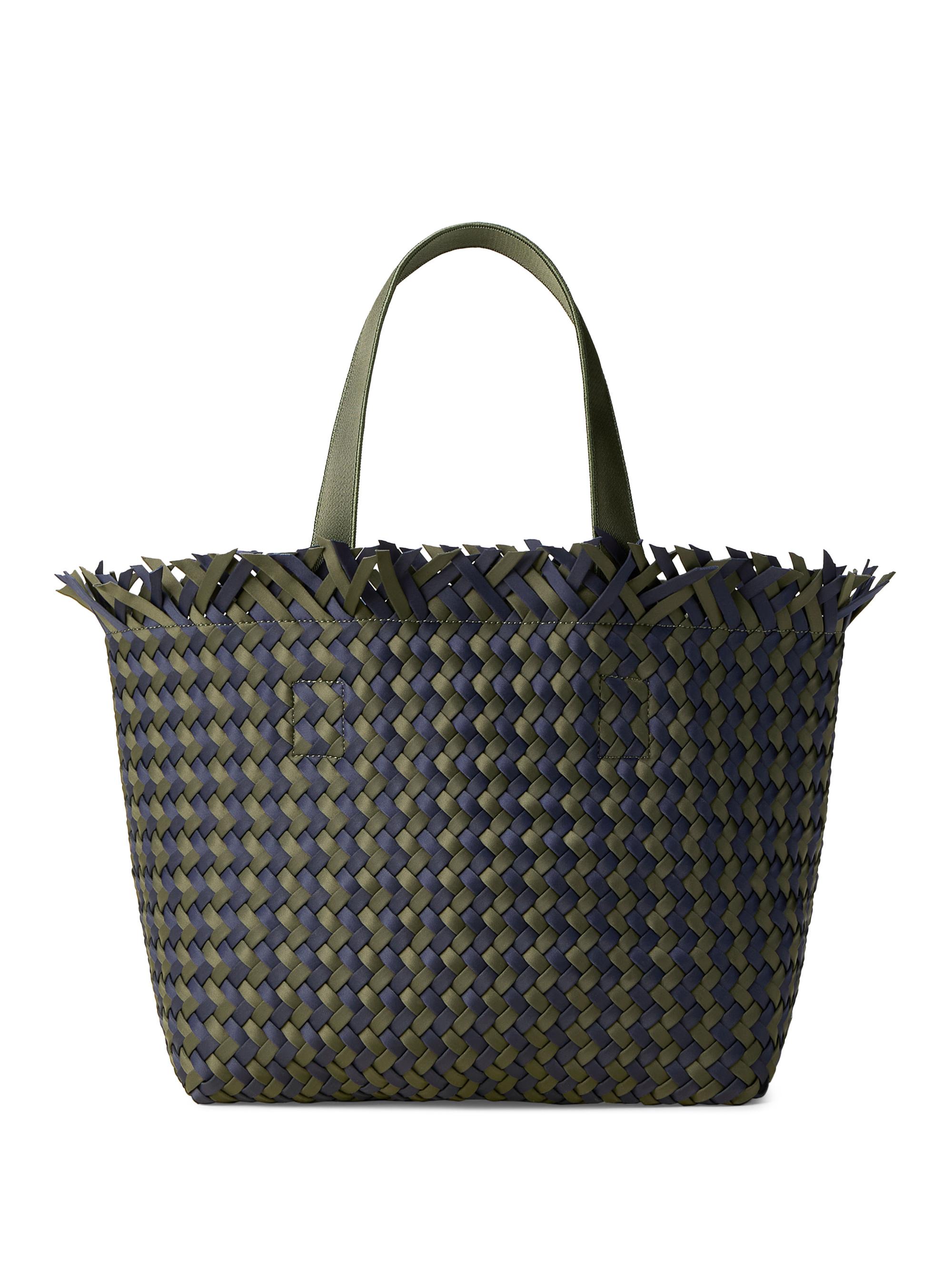Naghedi Women's Havana  Basketweave Tote Bag - Cyprus