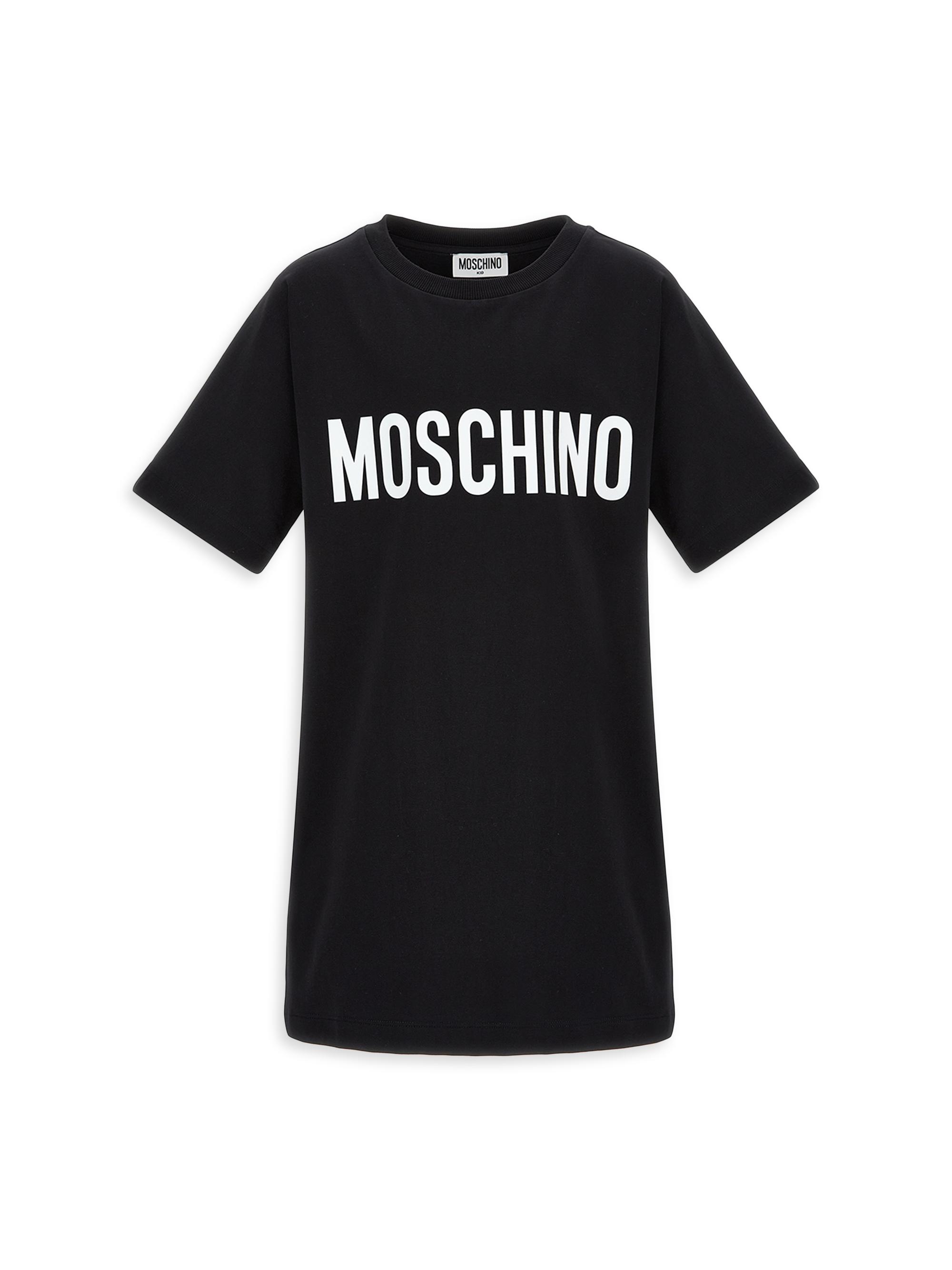Moschino Little Girl's & Girl's Logo T-Shirt Dress - Nero