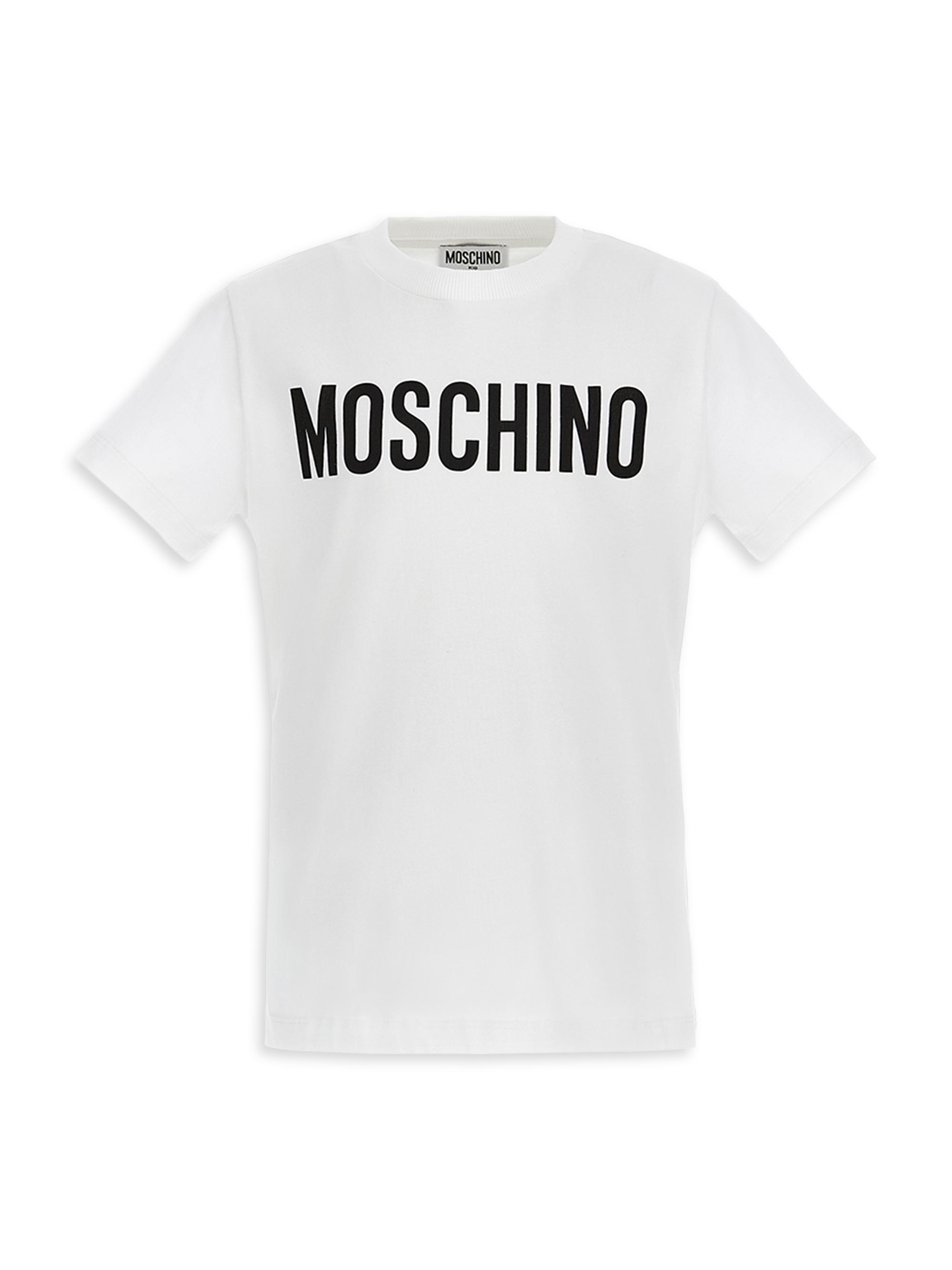 Moschino Little Kid's & Kid's Logo T-Shirt - Bianco