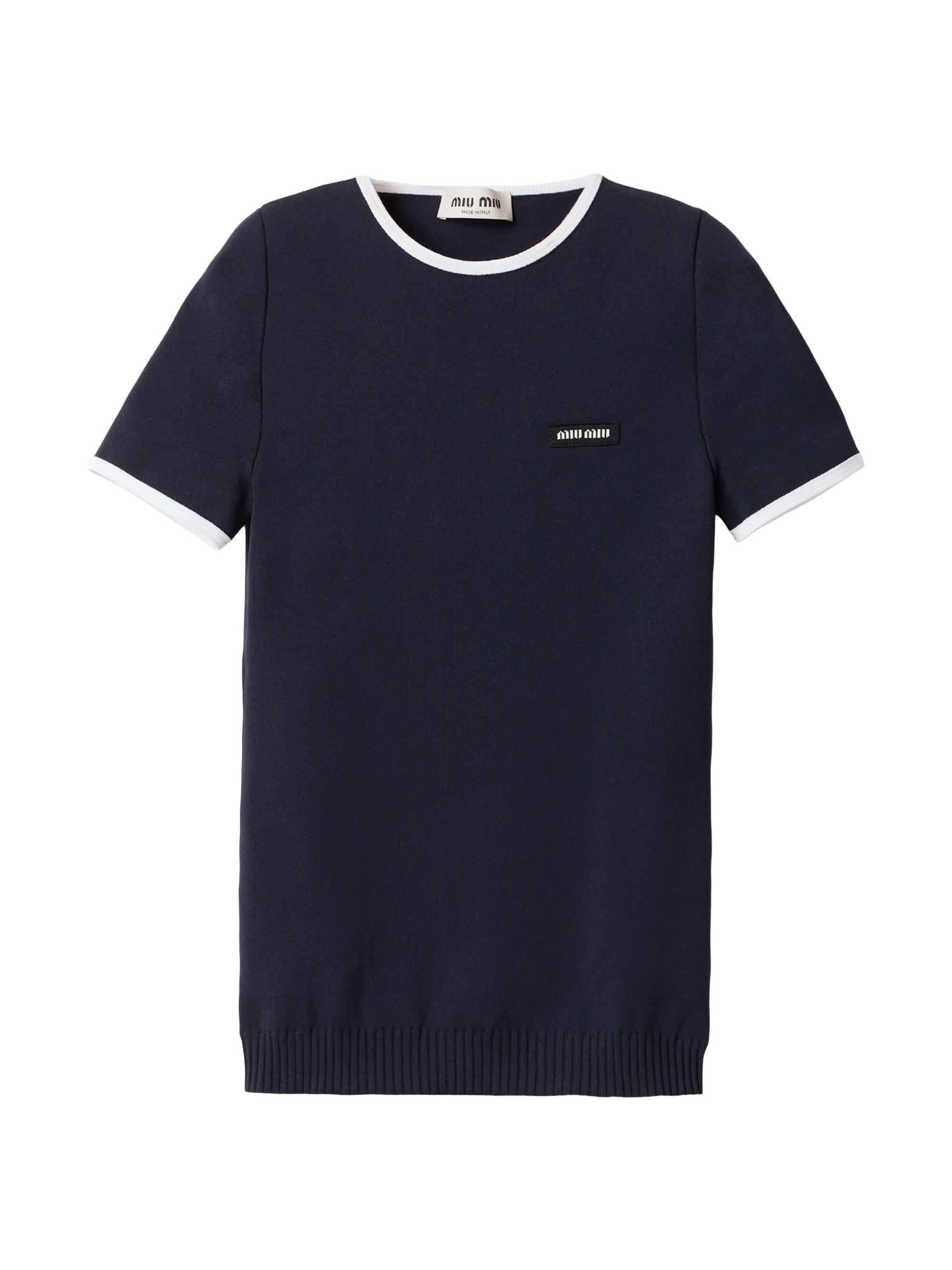 Miu Miu Technical Yarn Crew-Neck Sweater | Saks Fifth Avenue