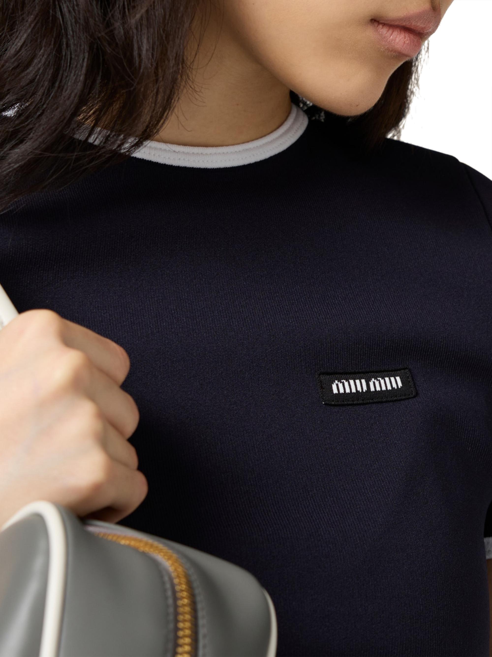 Miu Miu Technical Yarn Crew-Neck Sweater | Saks Fifth Avenue