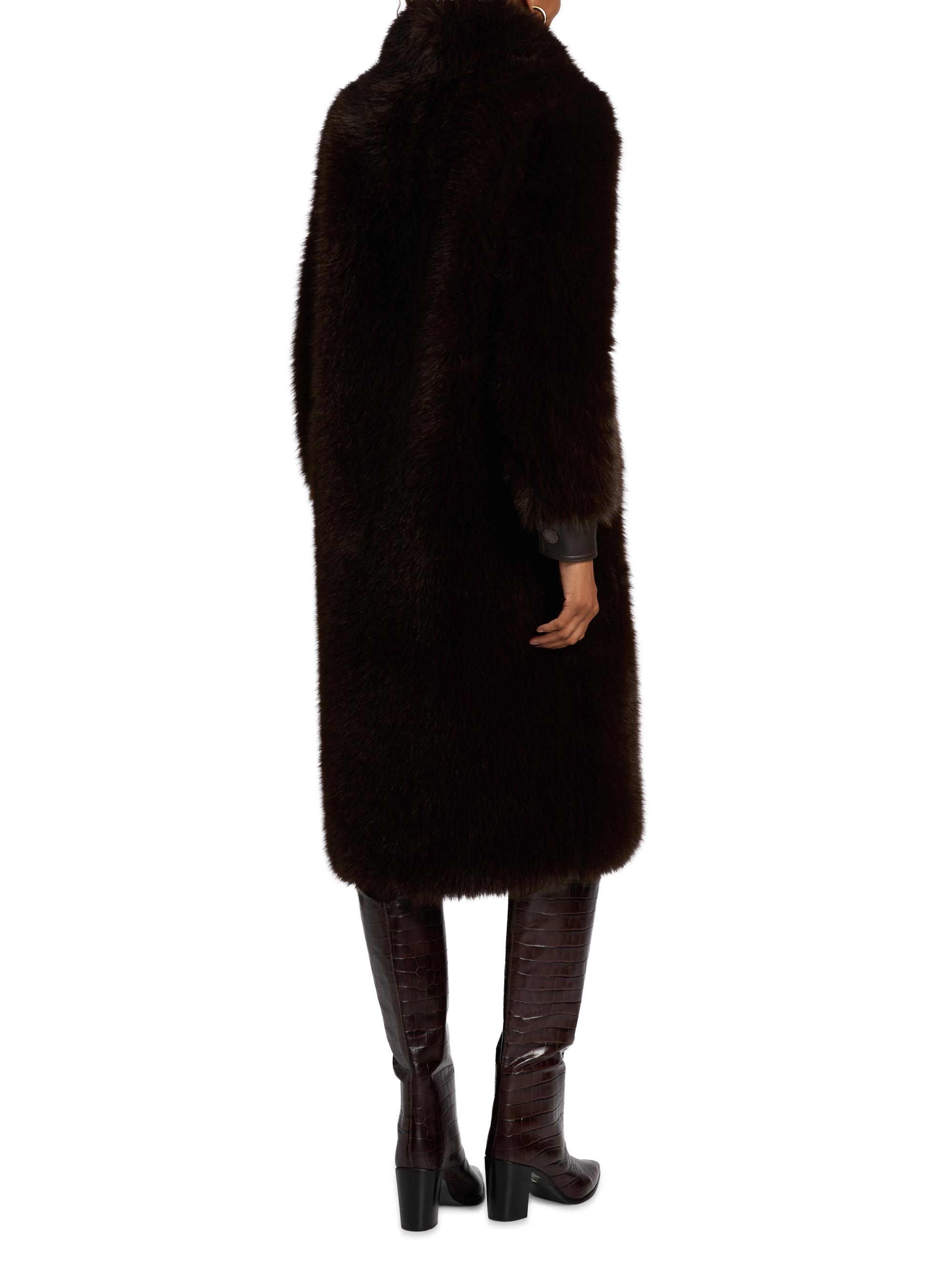 L'AGENCE Irisa Faux-Fur Coat | Saks Fifth Avenue