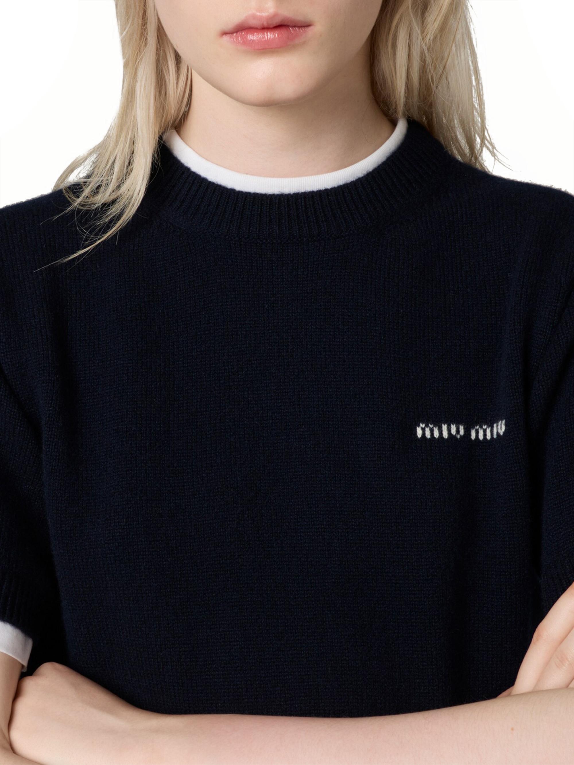 Miu Miu Cashmere Crew-neck Sweater | Saks Fifth Avenue