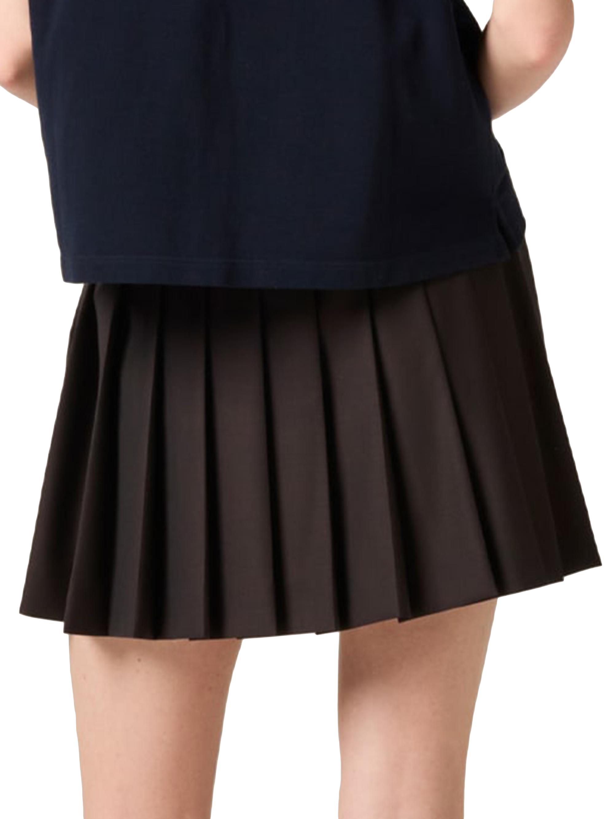 Miu Miu Pleated Batavia Skirt | Saks Fifth Avenue