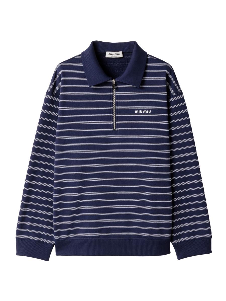 Miu☆　未使用❕POLO エンブロイダリィ　ネイビー Miu☆ 未使用❕POLO エンブロイダリィ ネイビー MIU MIUのフリマ