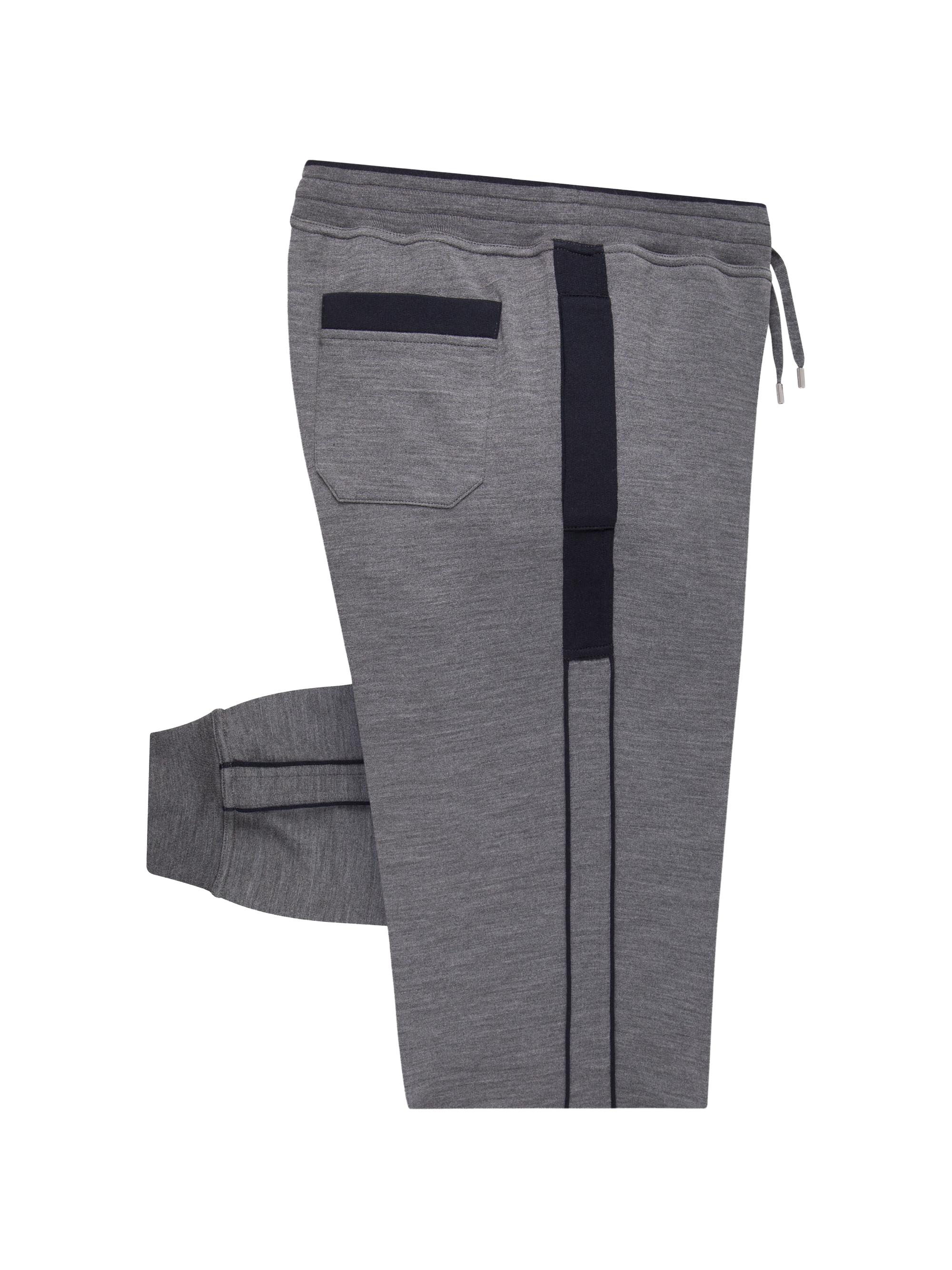 Stefano Ricci Men's Wool Jogger Sweatpants - Dark Grey