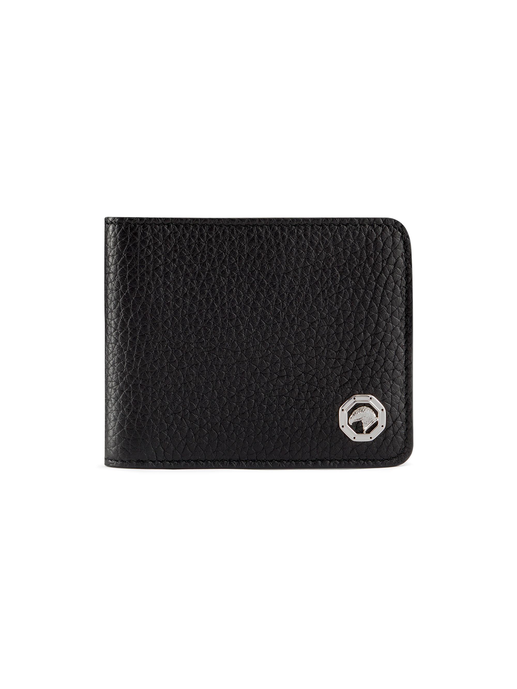 Stefano Ricci Men's Leather Bifold Wallet - Black