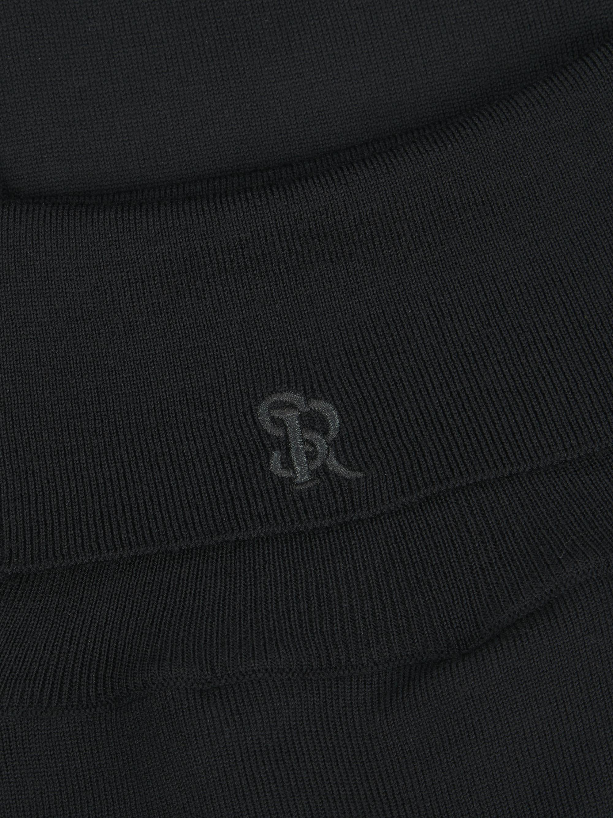 Stefano Ricci Men's Wool Turtleneck Sweater - Black | Thumbnail 6