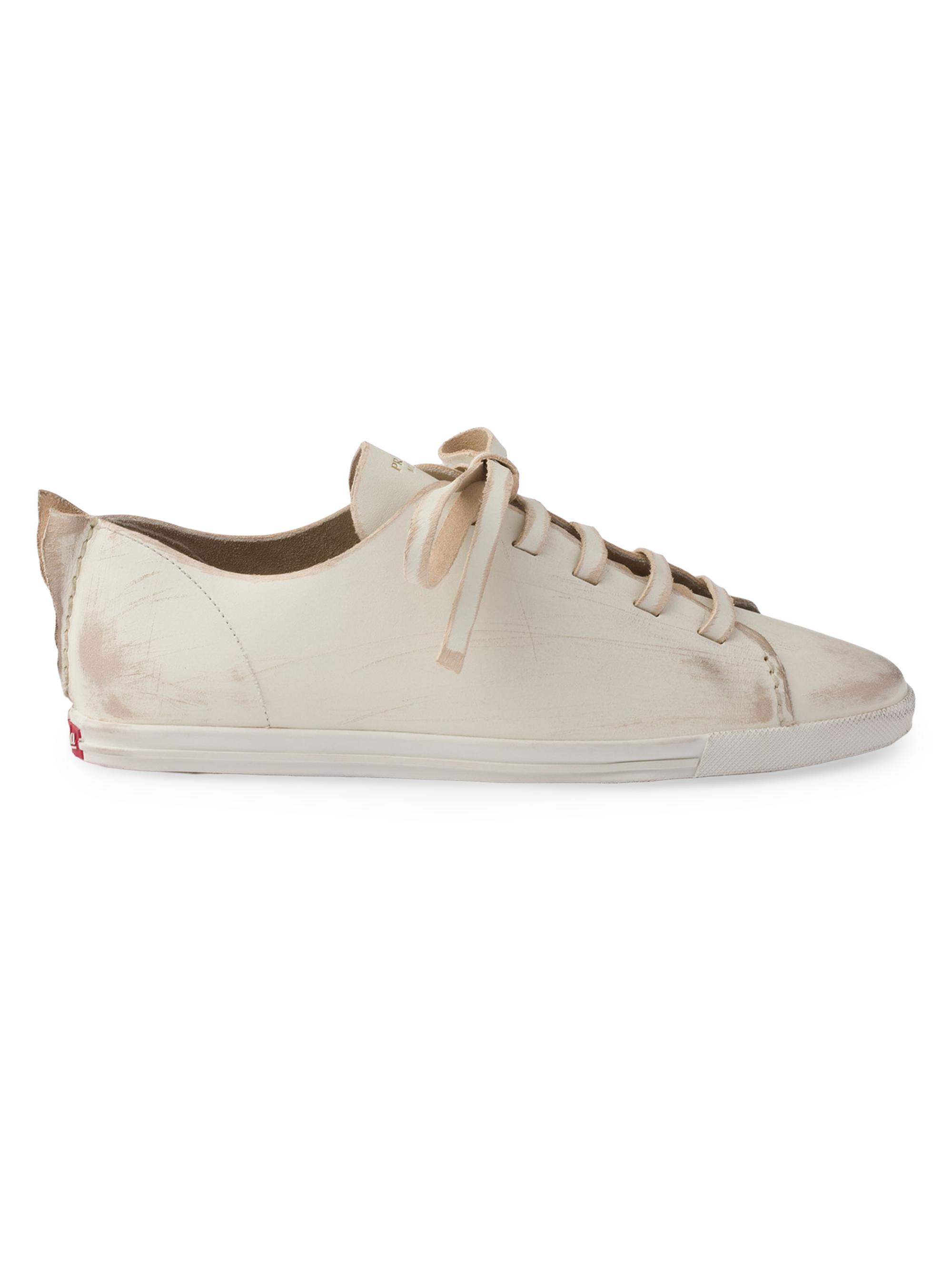 Prada Downtown Perforated Leather Sneakers | Saks Fifth Avenue