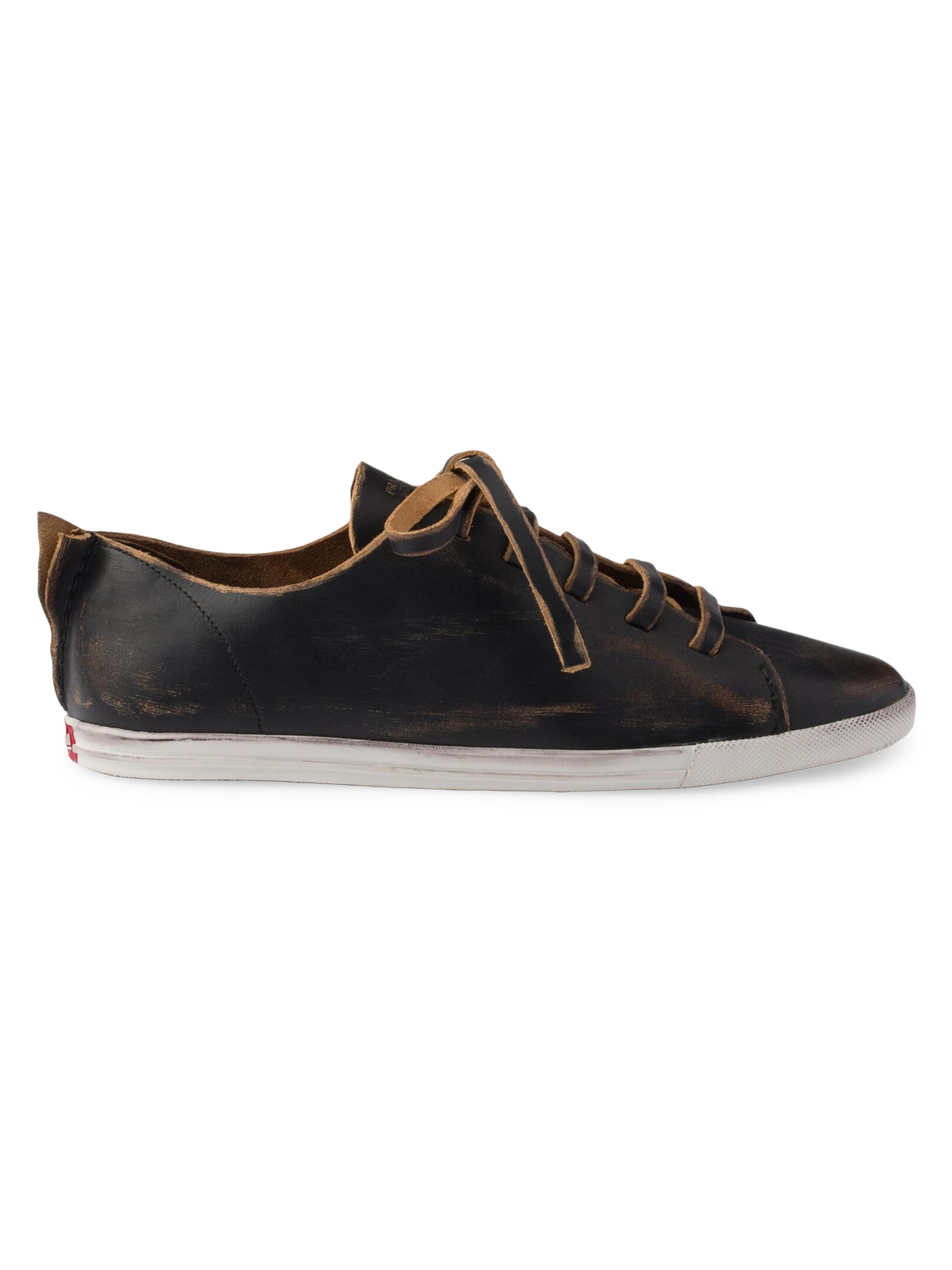Prada Women's Leather Sneakers - Black