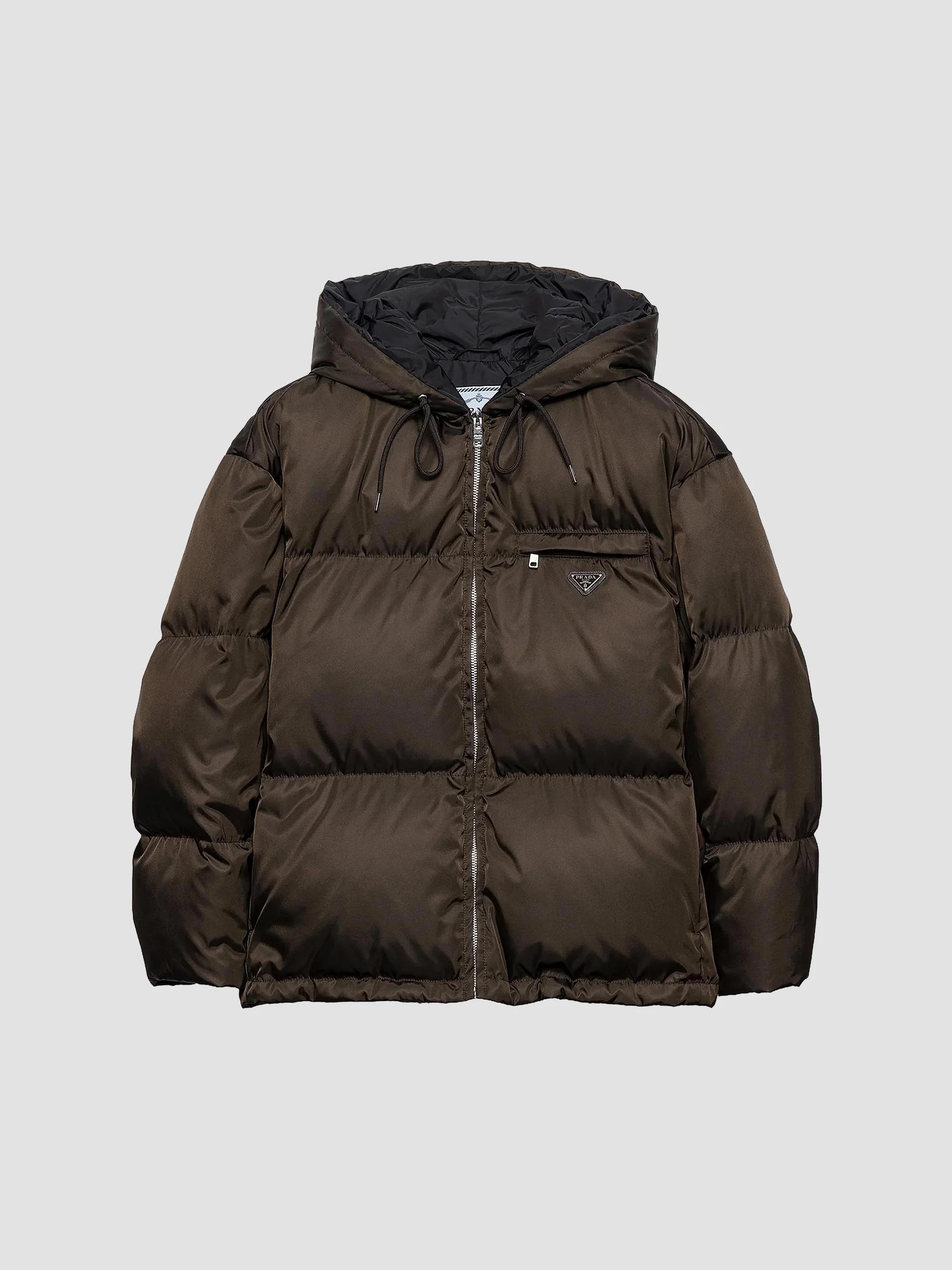 ジャケット・アウター archive PRADA Nylon Puffer Down Jacket Prada Re-Nylon Hooded Down Jacket | Saks Fifth Avenue