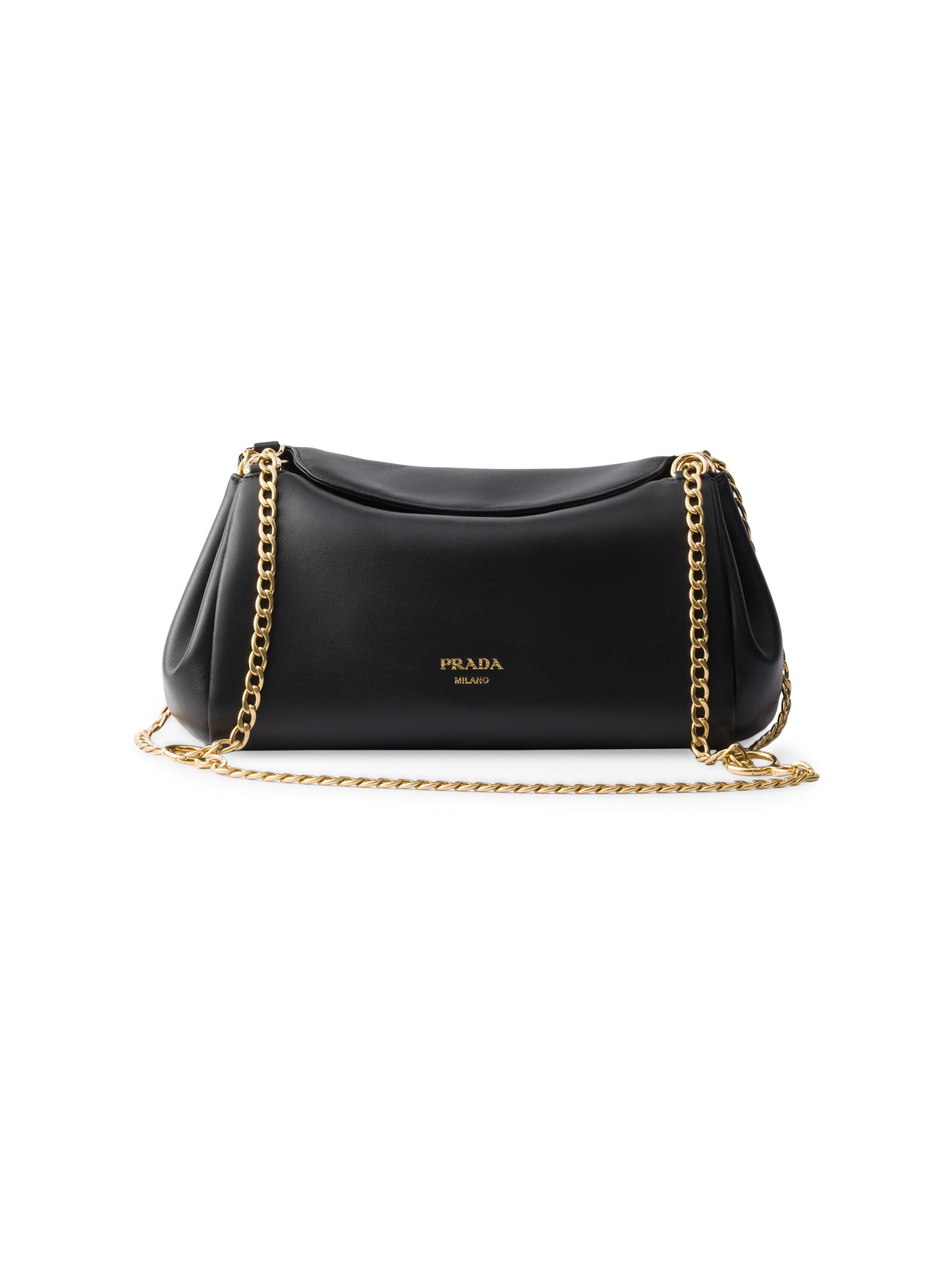 Prada Small Tumulte Nappa Leather Shoulder Bag | Saks Fifth Avenue