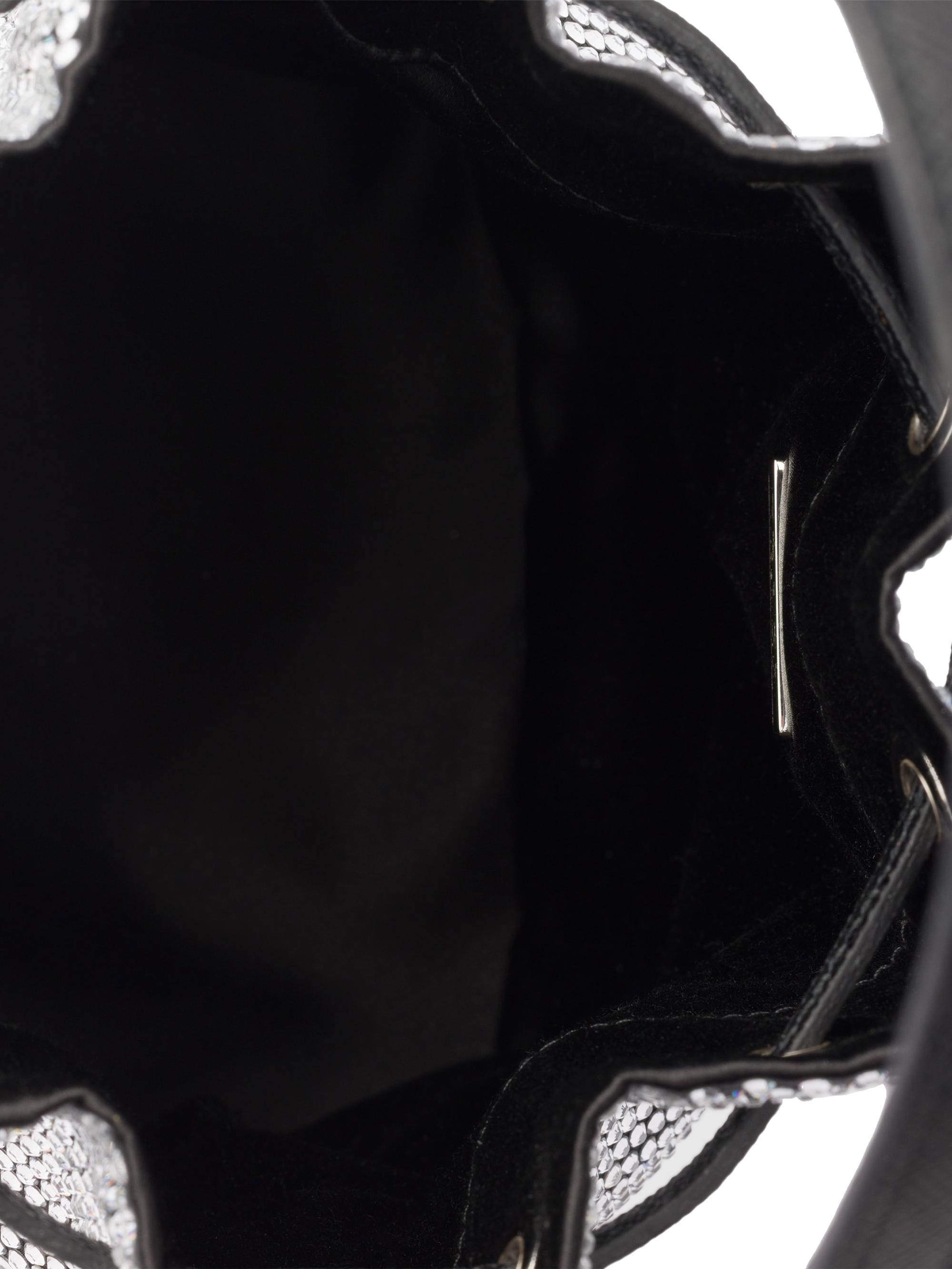 Prada Crystal-Studded Satin Mini-Bag | Saks Fifth Avenue
