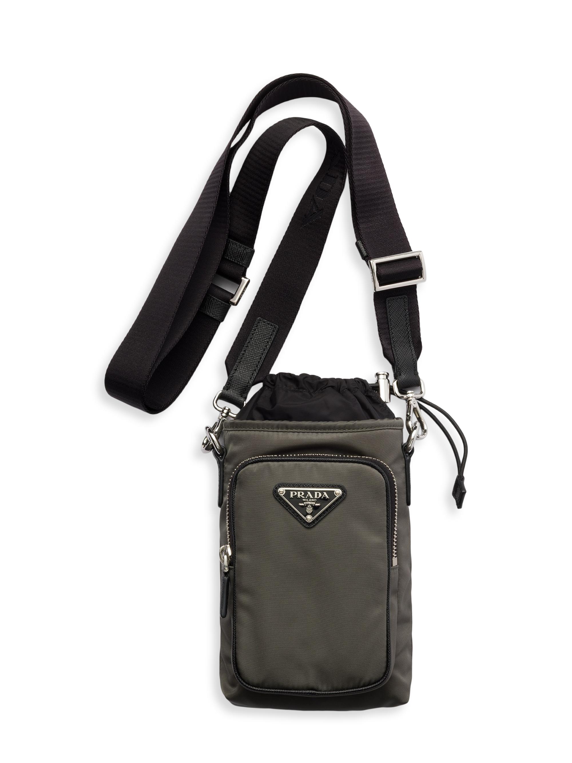 Prada Men's Re-Nylon Smartphone Case - Light Green