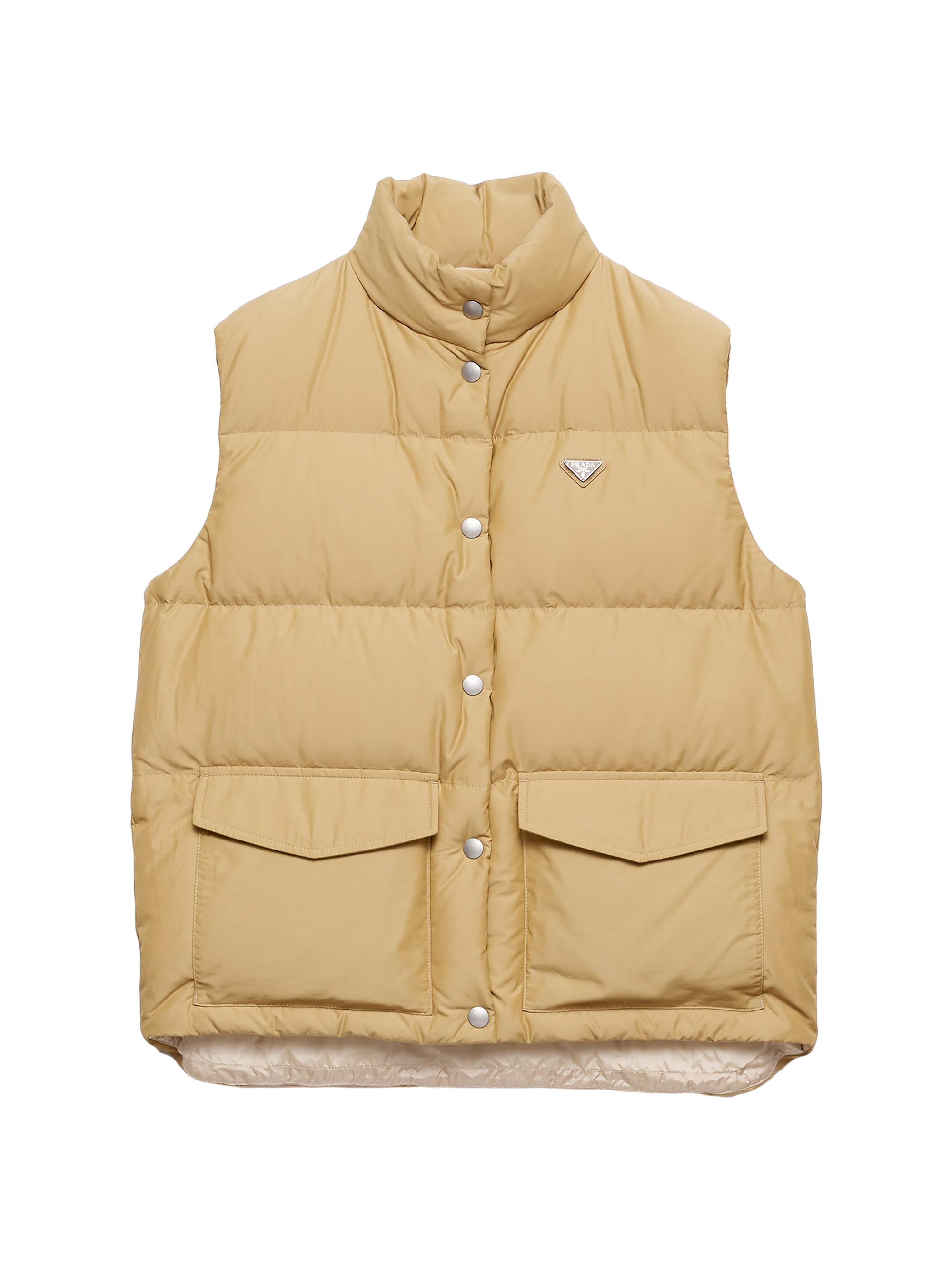 Prada Medium-Weight Technical Fabric Down Vest | Saks Fifth Avenue