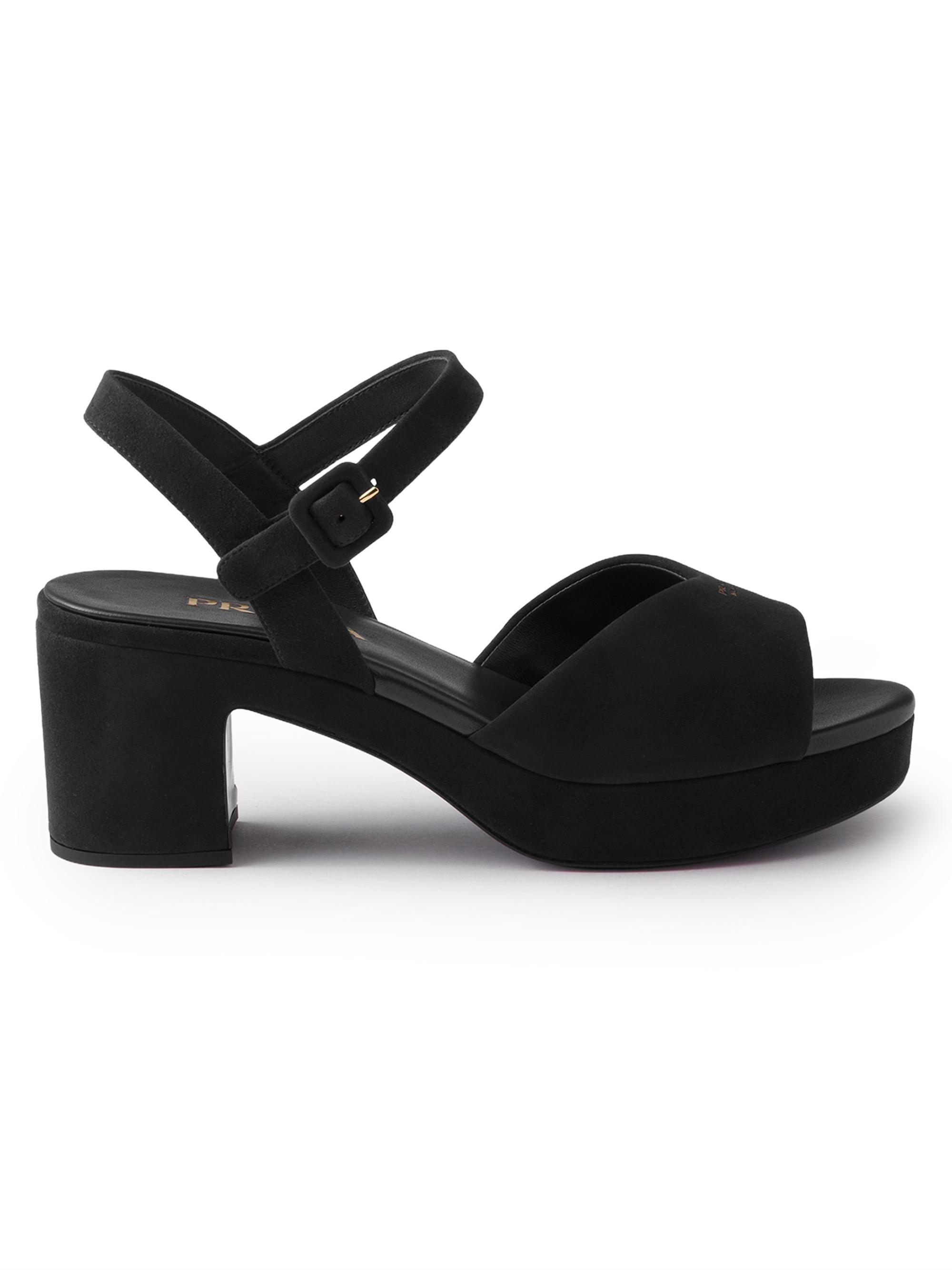 Prada Padded Suede Sandals | Saks Fifth Avenue