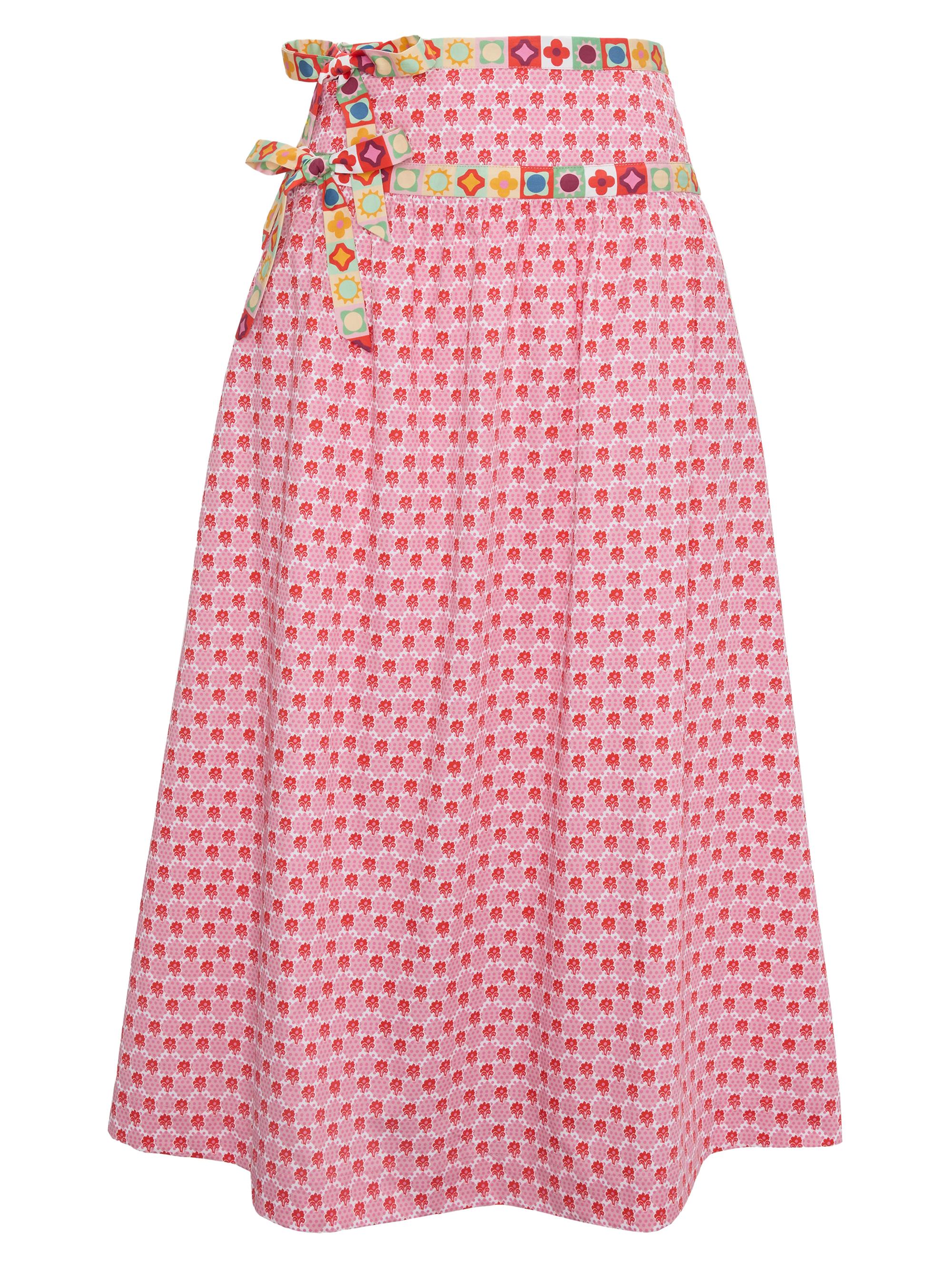 Hill House Home Women's The Faris Skirt - Pink Cala Check