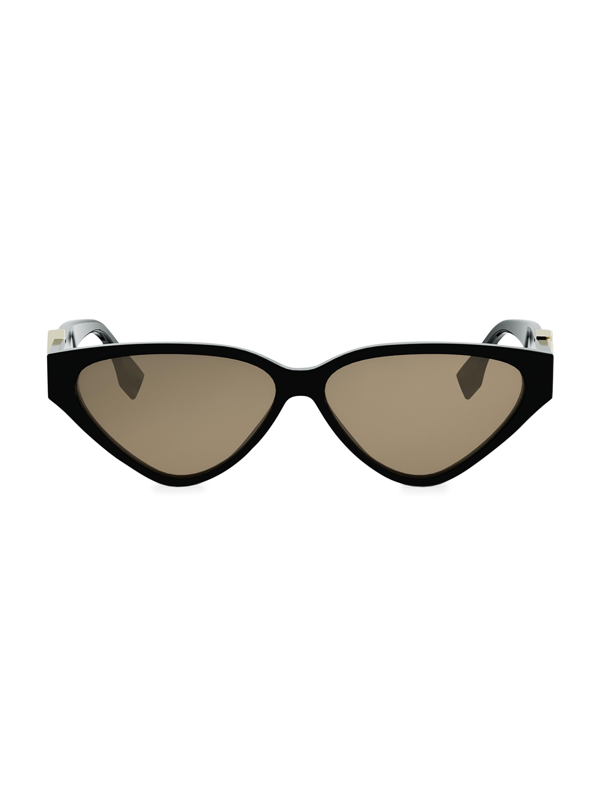 Fendi FF Diamonds 57MM Cat-Eye Sunglasses | Saks Fifth Avenue
