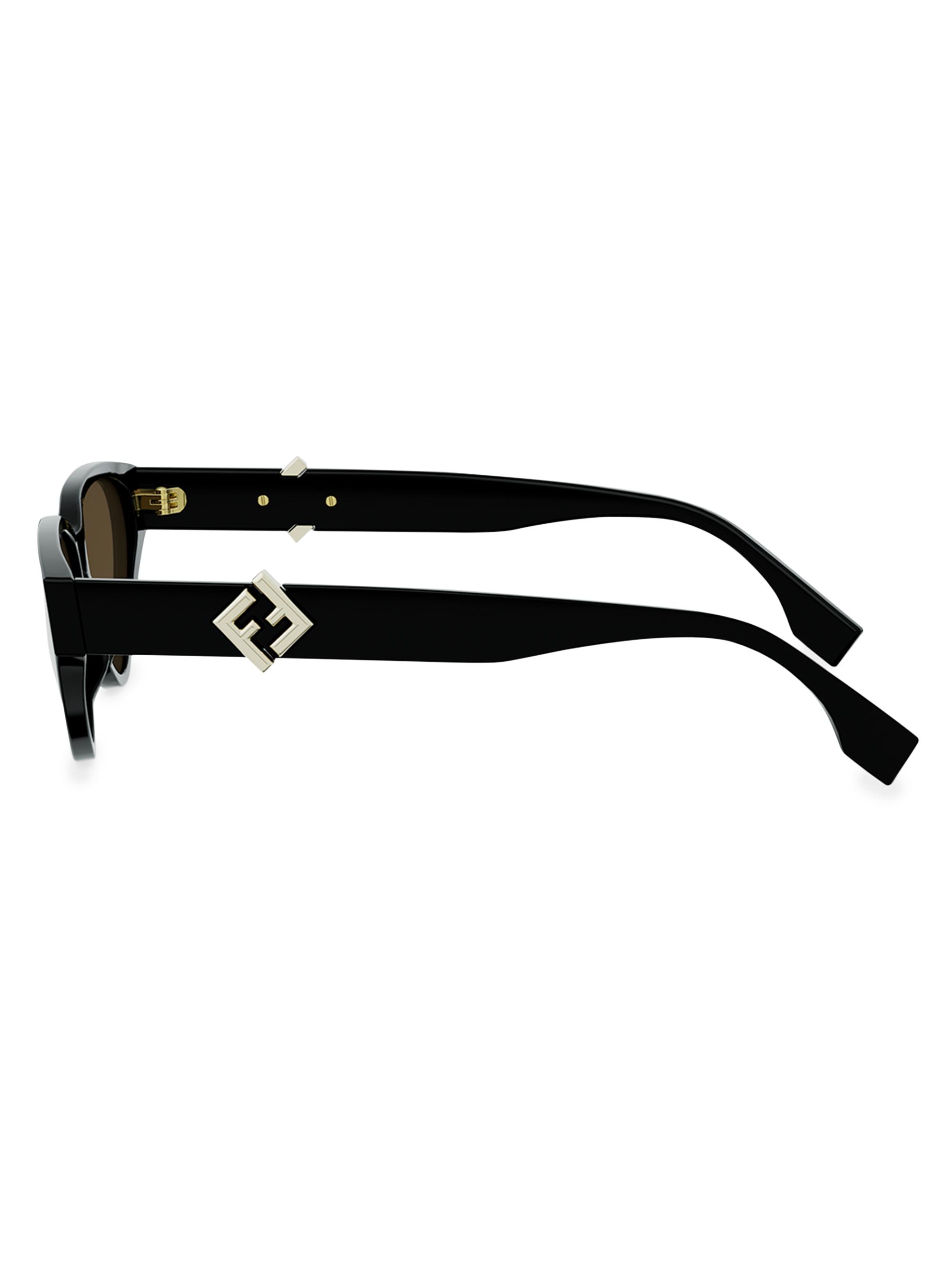 Fendi FF Diamonds 57MM Cat-Eye Sunglasses | Saks Fifth Avenue