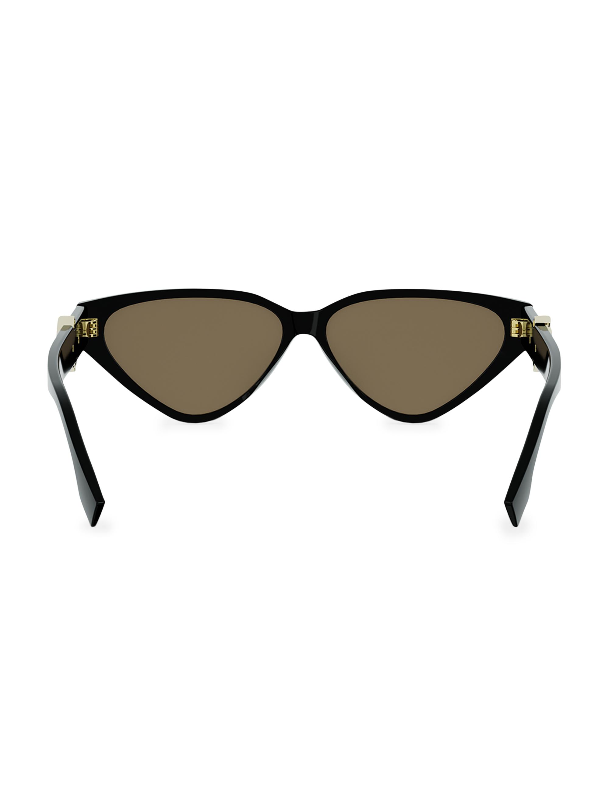 Fendi FF Diamonds 57MM Cat-Eye Sunglasses | Saks Fifth Avenue
