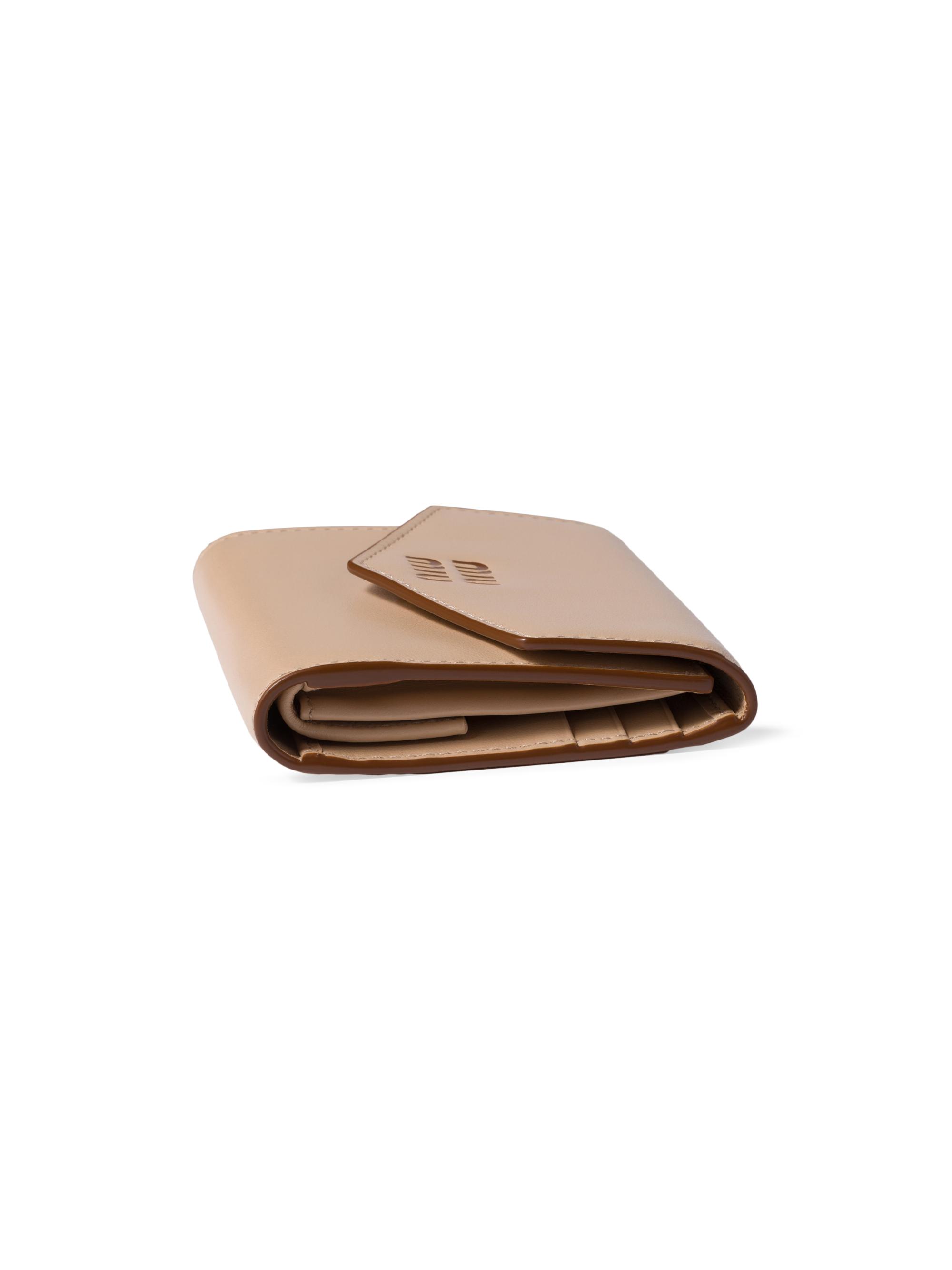 Miu Miu Small Leather Wallet | Saks Fifth Avenue
