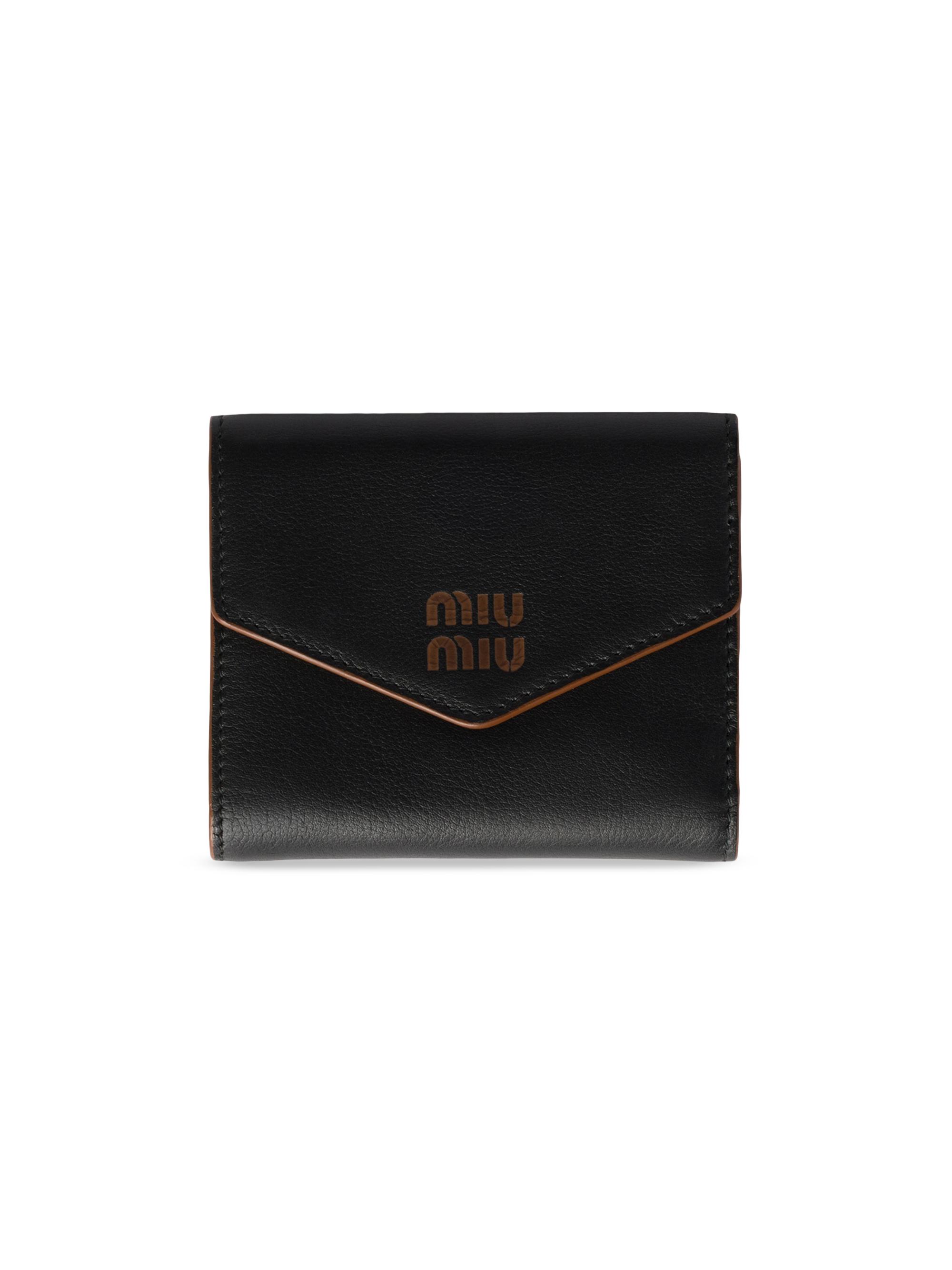 Miu Miu Women's  Leather Wallet - Black