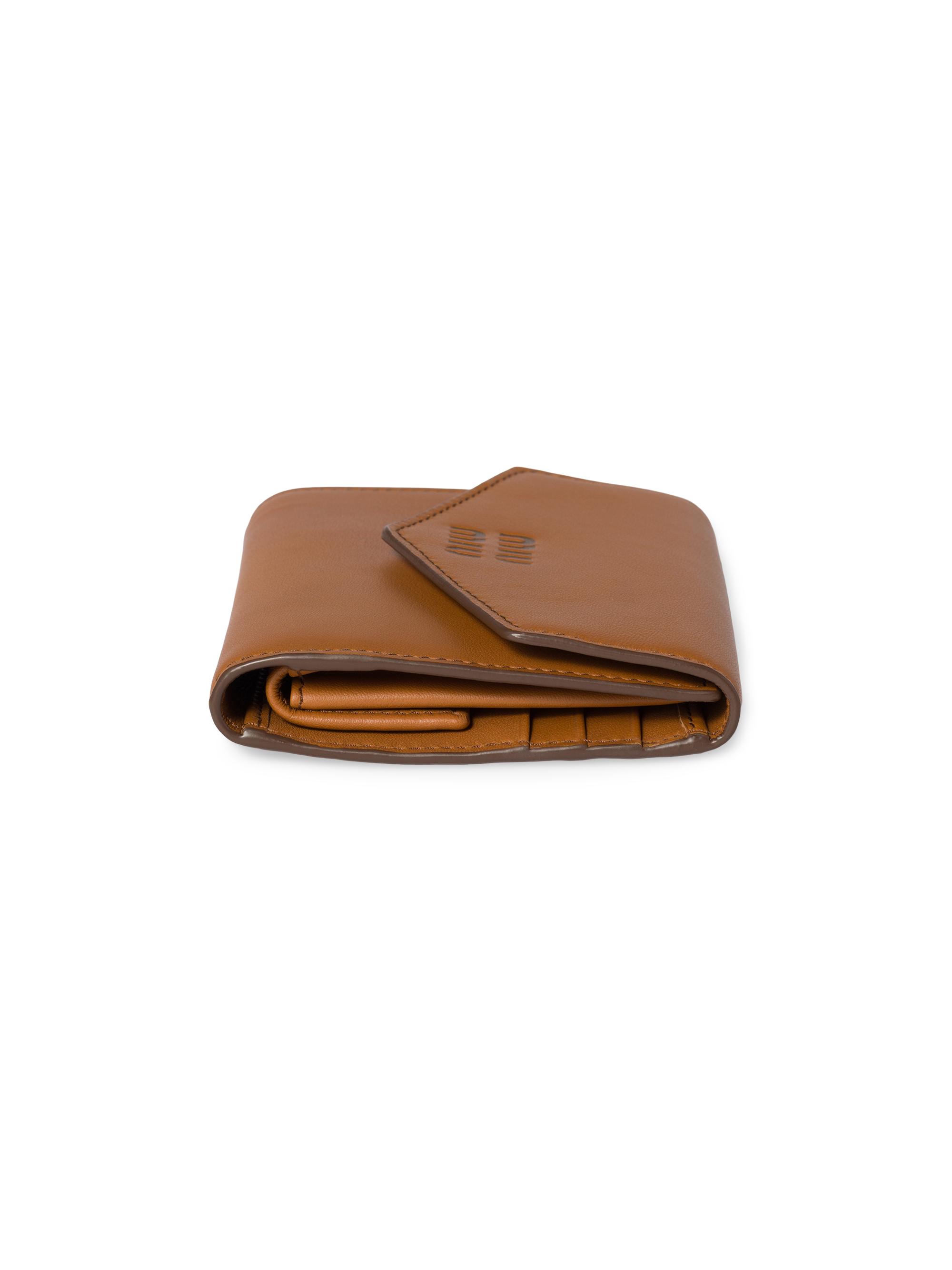 Miu Miu Small Leather Wallet | Saks Fifth Avenue