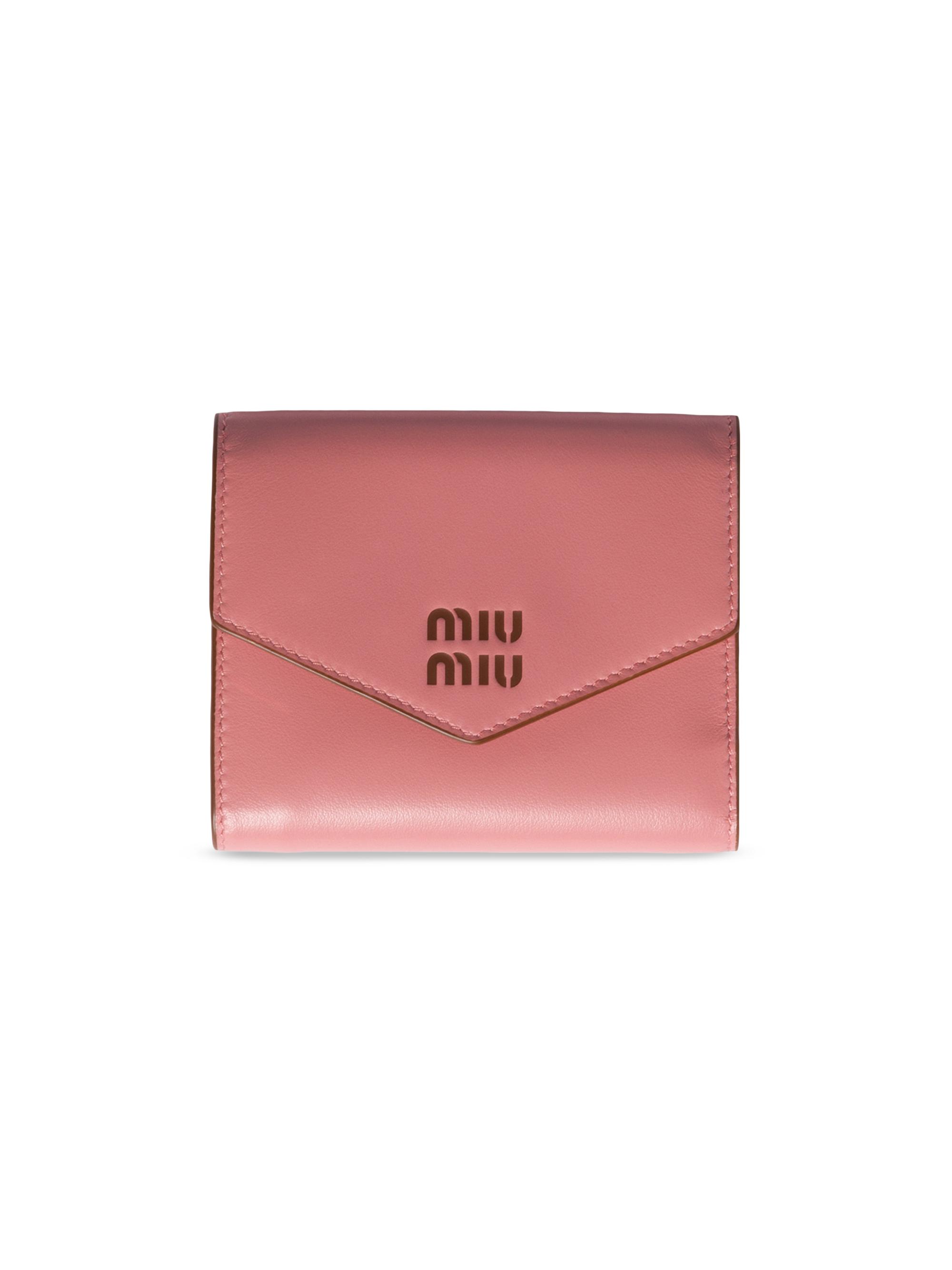 Miu Miu Women's  Leather Wallet - Pink