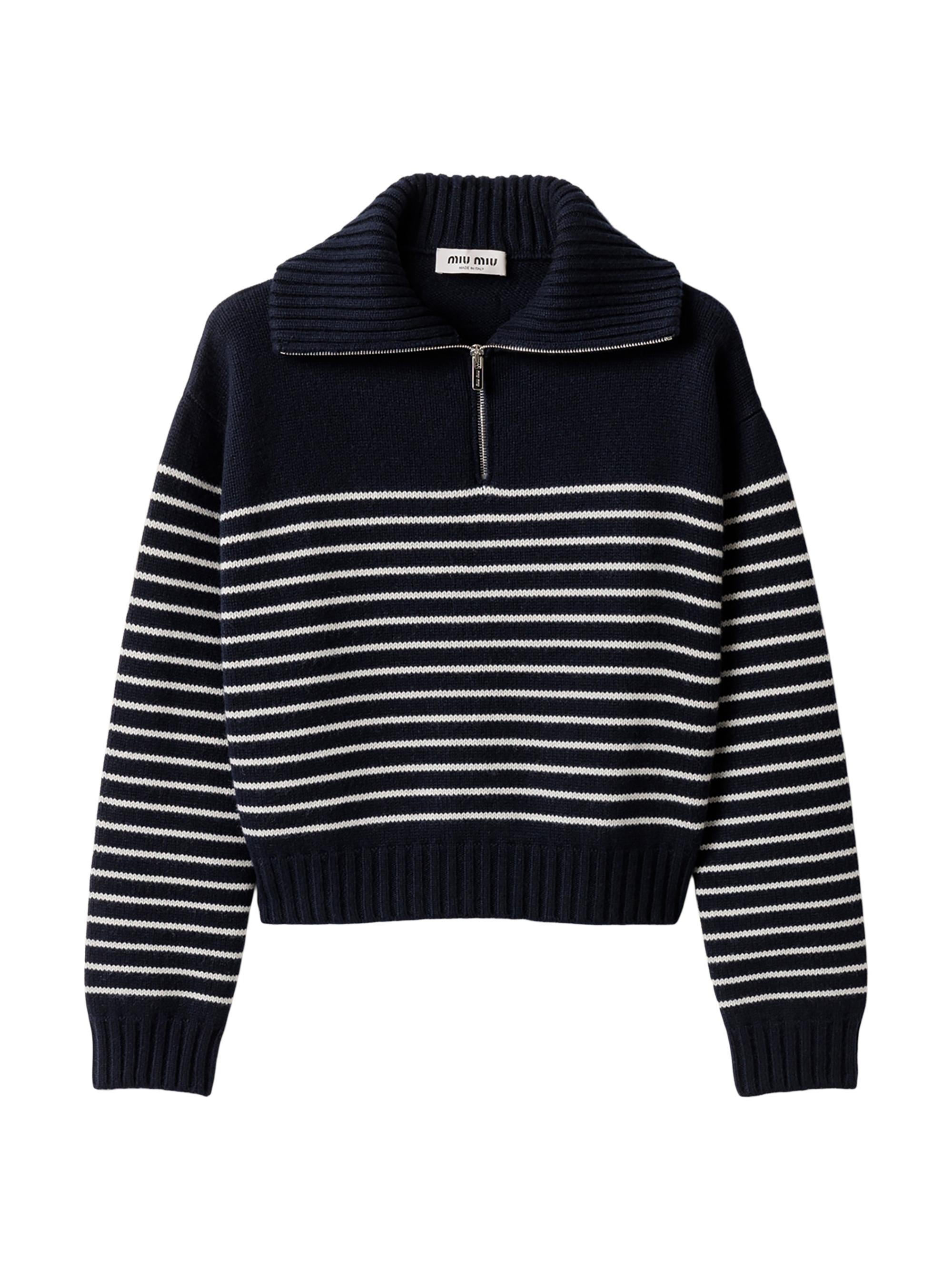 トップス Miu Miu Silk Mix Ribbon Cardigan Black Miu Miu Silk Mix Ribbon Cardigan Black