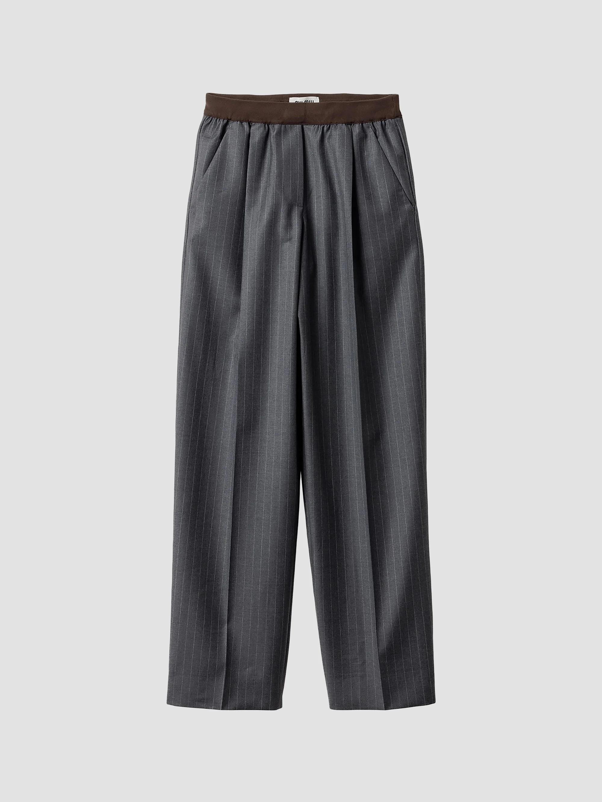 Miu Miu Pinstripe Pants | Saks Fifth Avenue