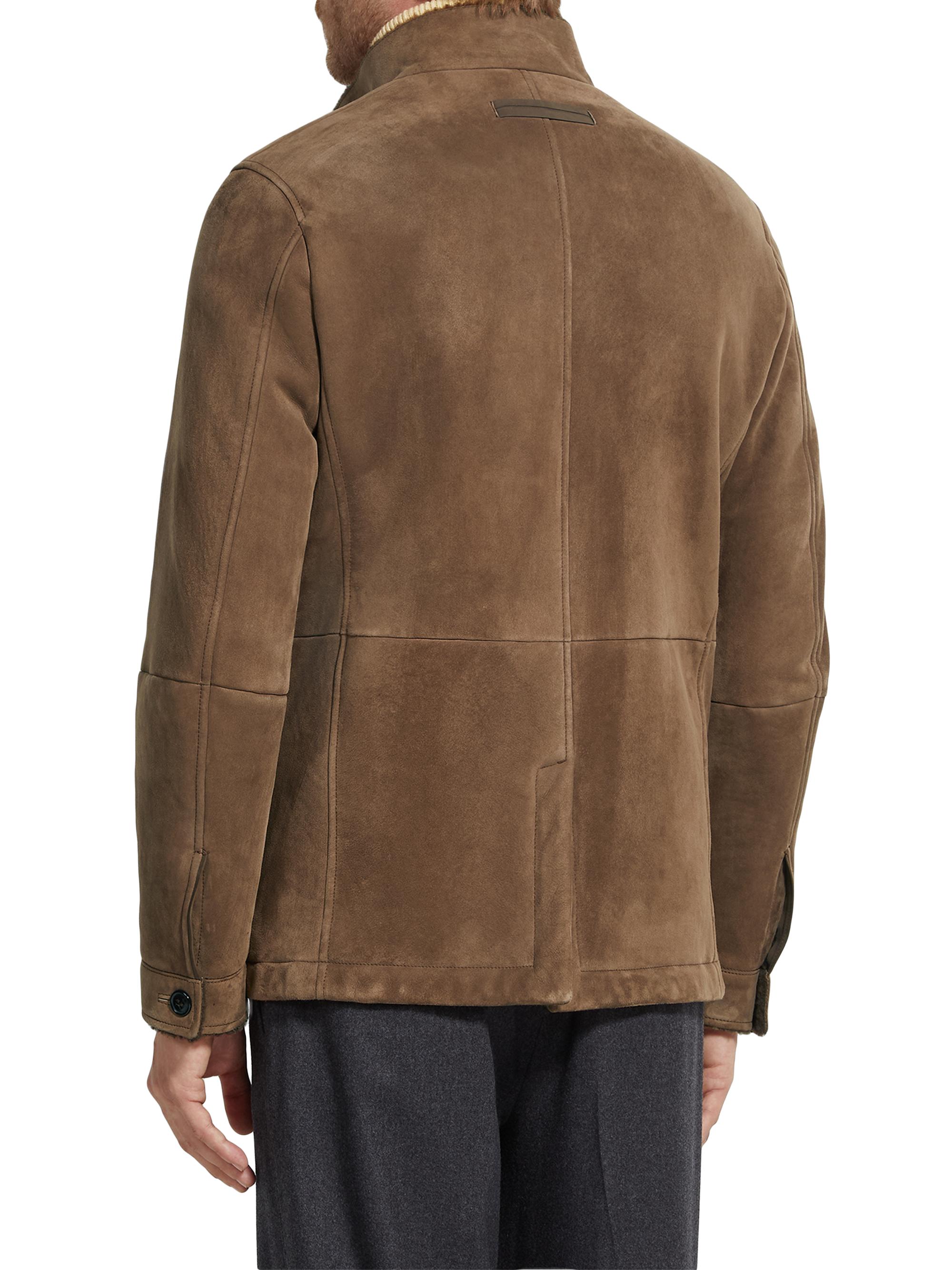ZEGNA Shearling Il Conte Jacket | Saks Fifth Avenue