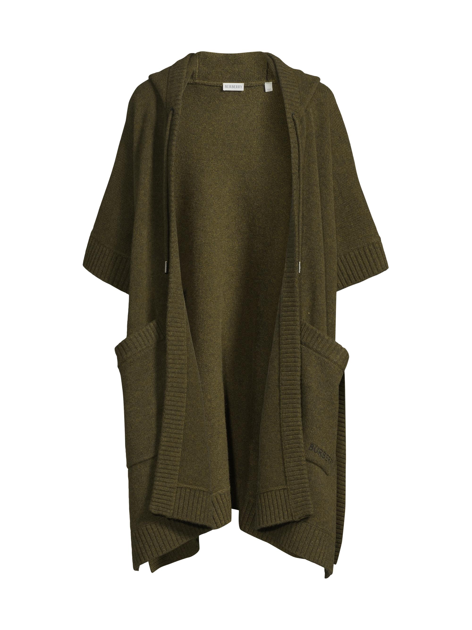 Burberry Women's St. Rosie Wool-Cashmere Cape - Shale