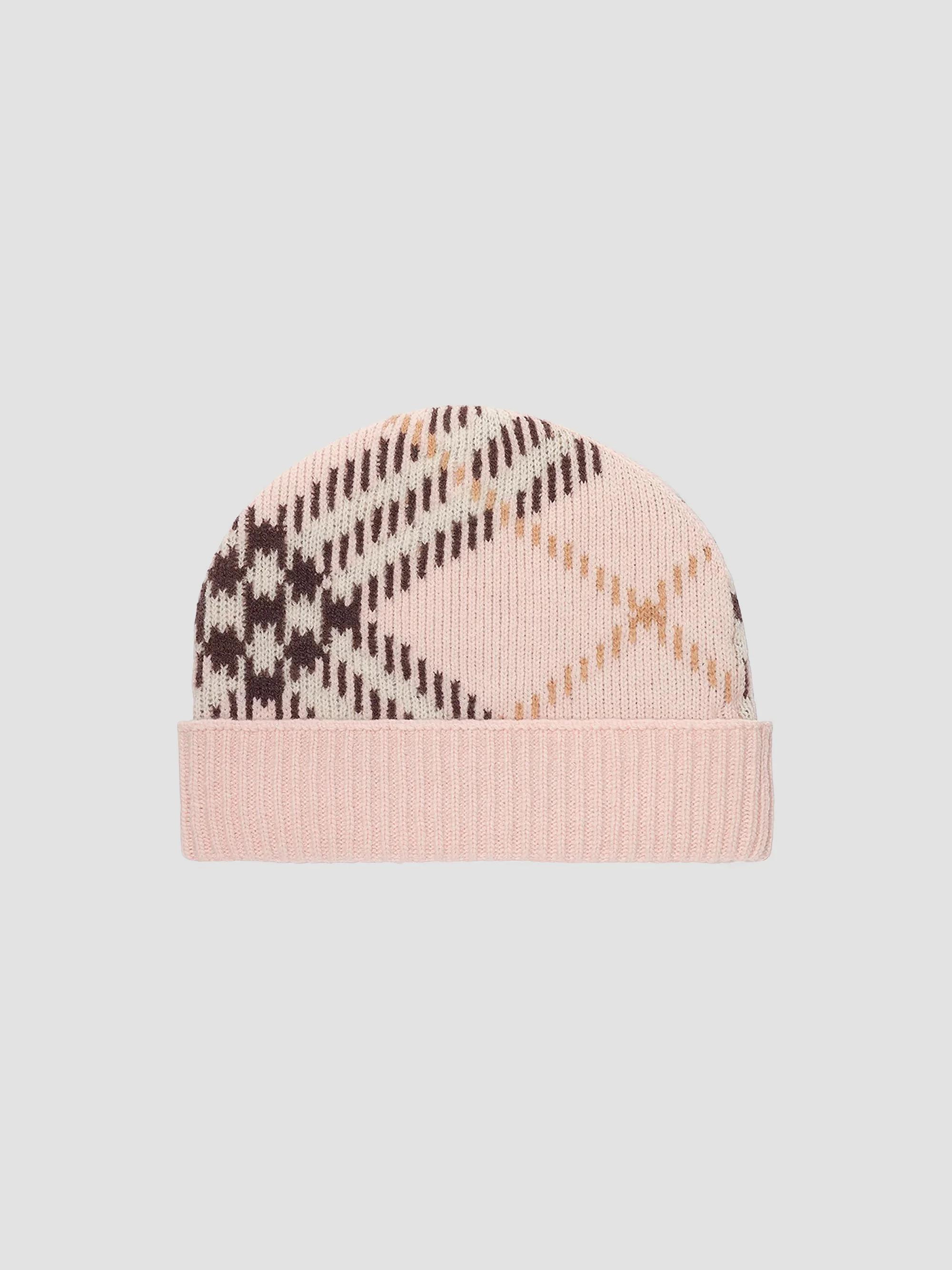 Burberry Check Cashmere Knit Beanie | Saks Fifth Avenue