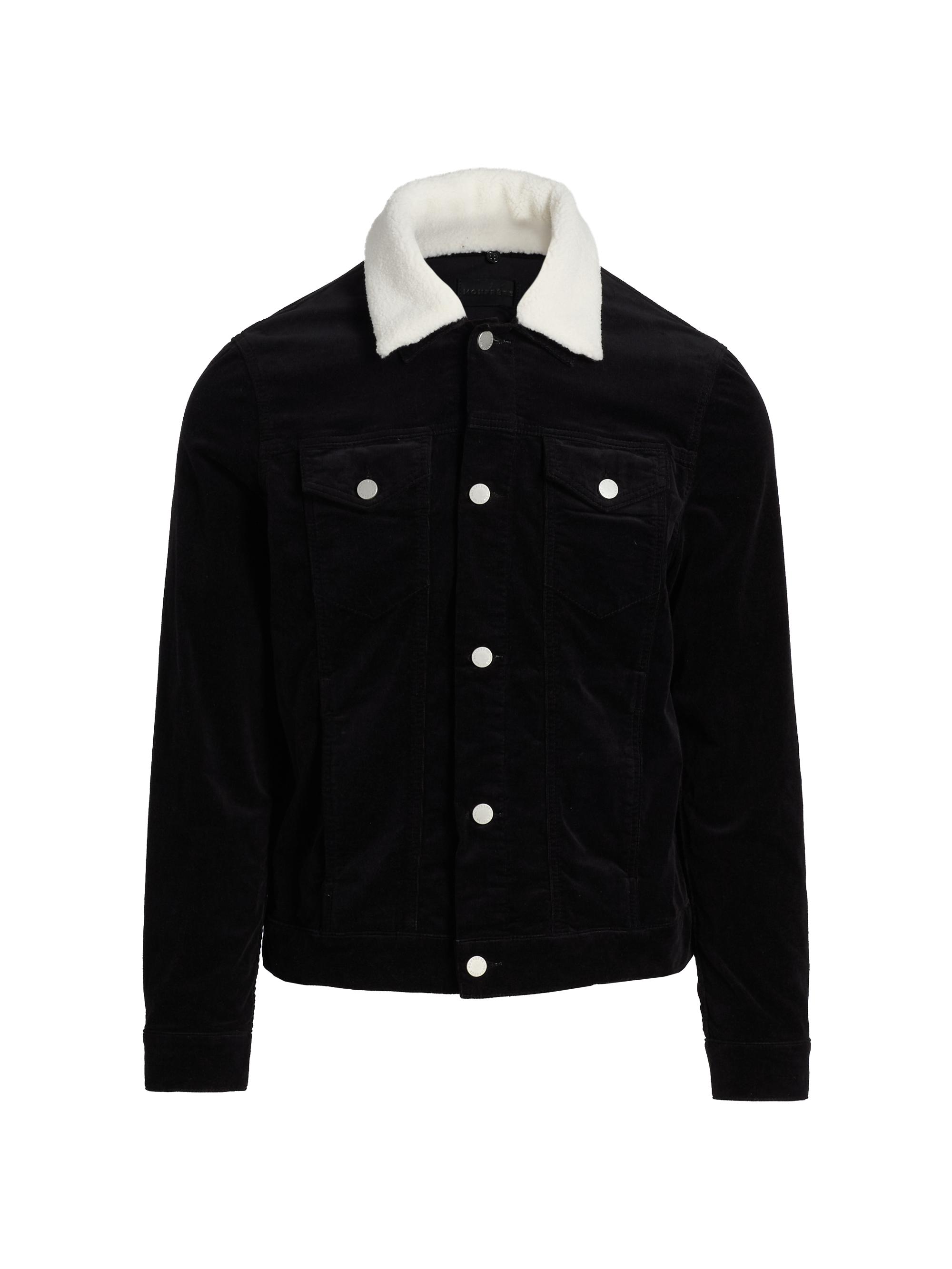 Monfrère Neddle Sherpa-Trimmed Corduroy Jacket | Saks Fifth Avenue