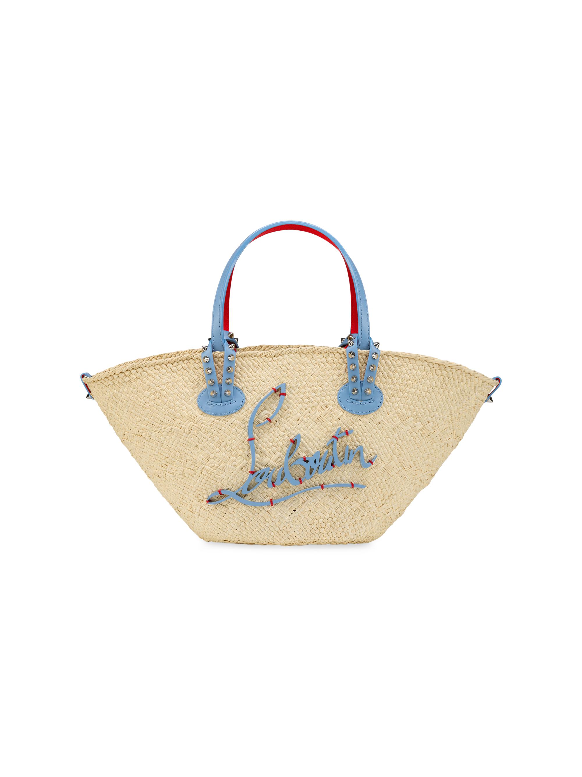 Christian Louboutin Women's Cabata Mini Bag - Natural Blue