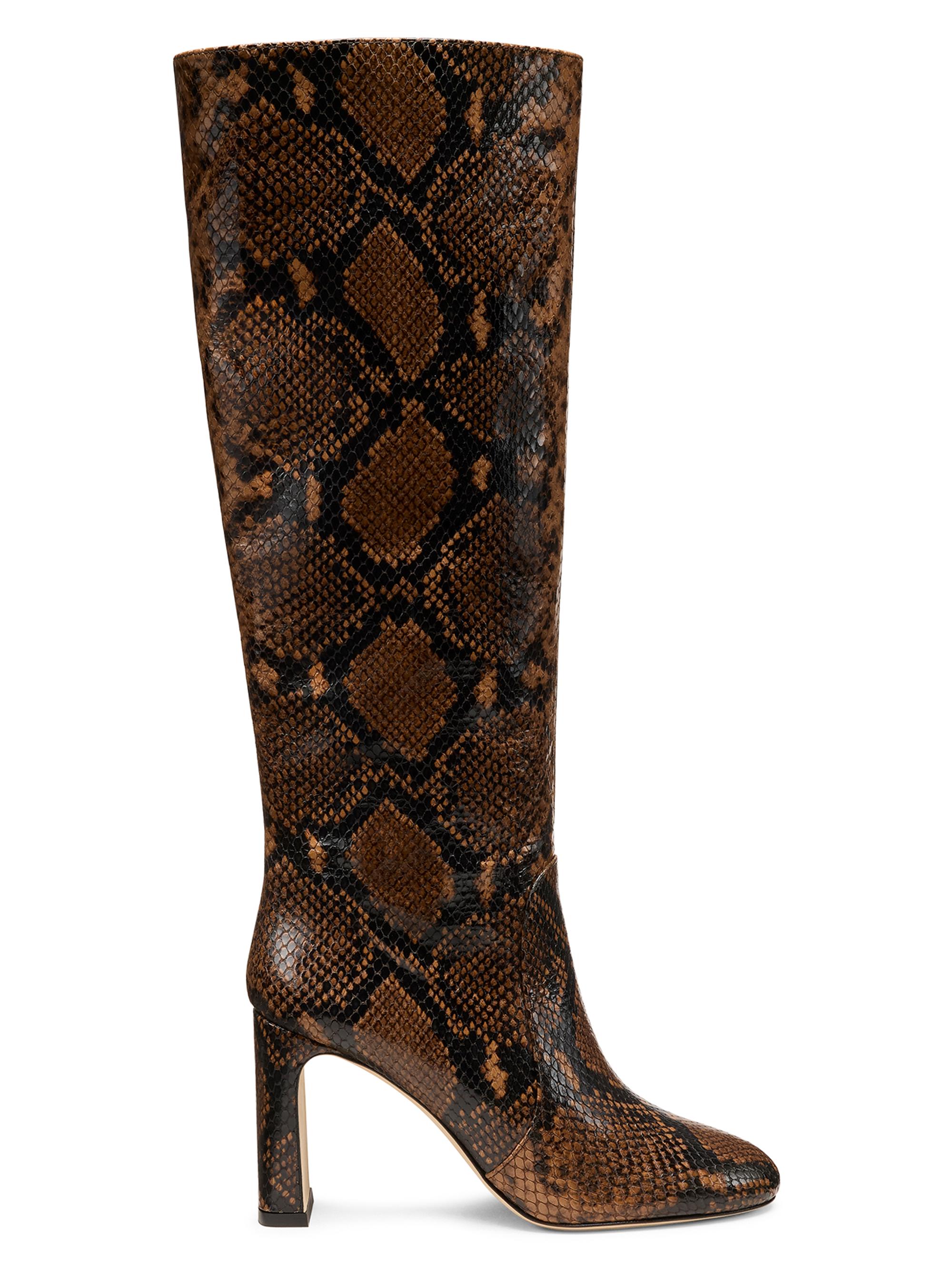 Sam Edelman Shauna 2 90MM Crocodile-Embossed Leather Knee-High