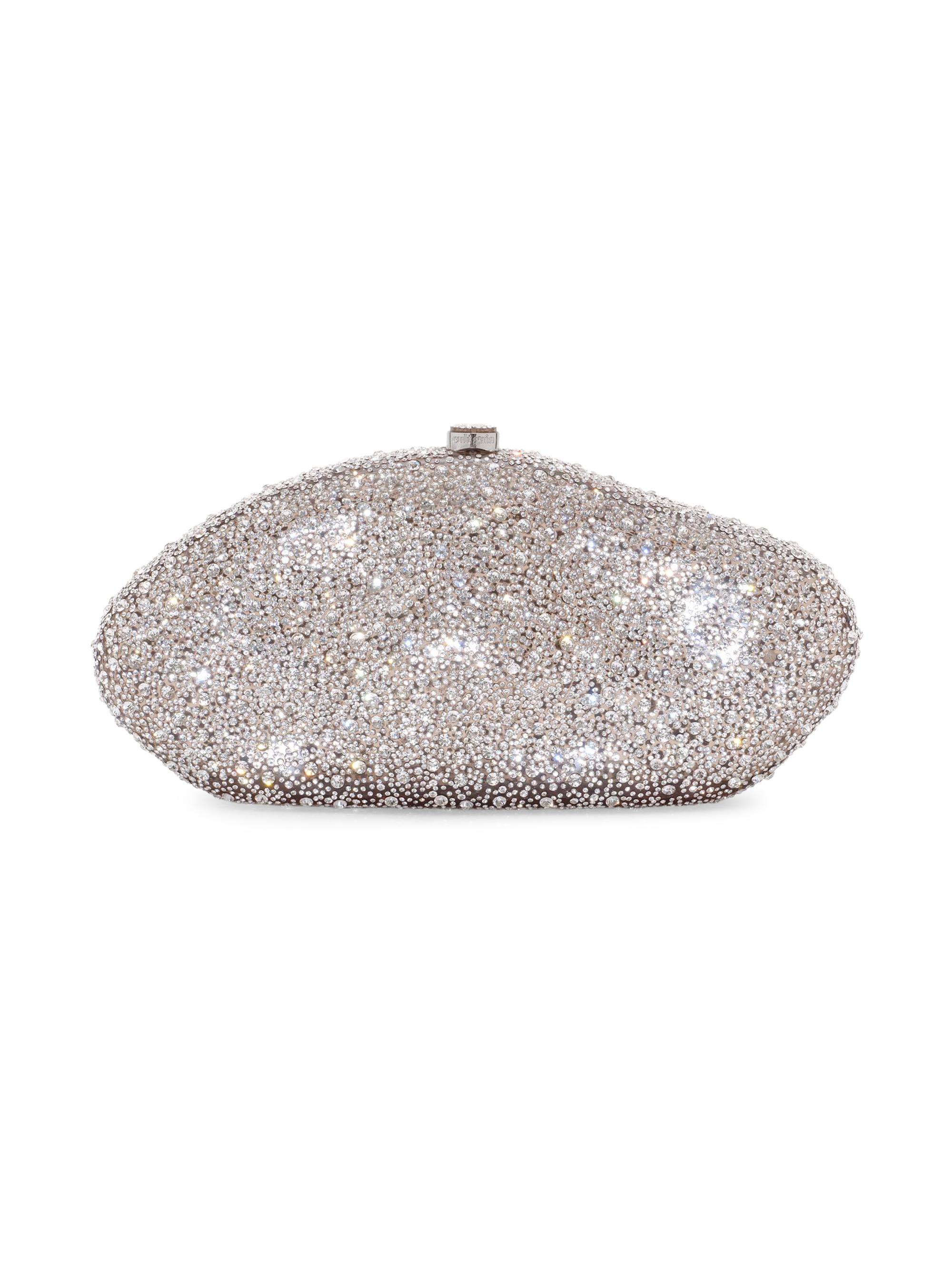 Cult Gaia Women's The Caldera Embellished Clutch - Clear