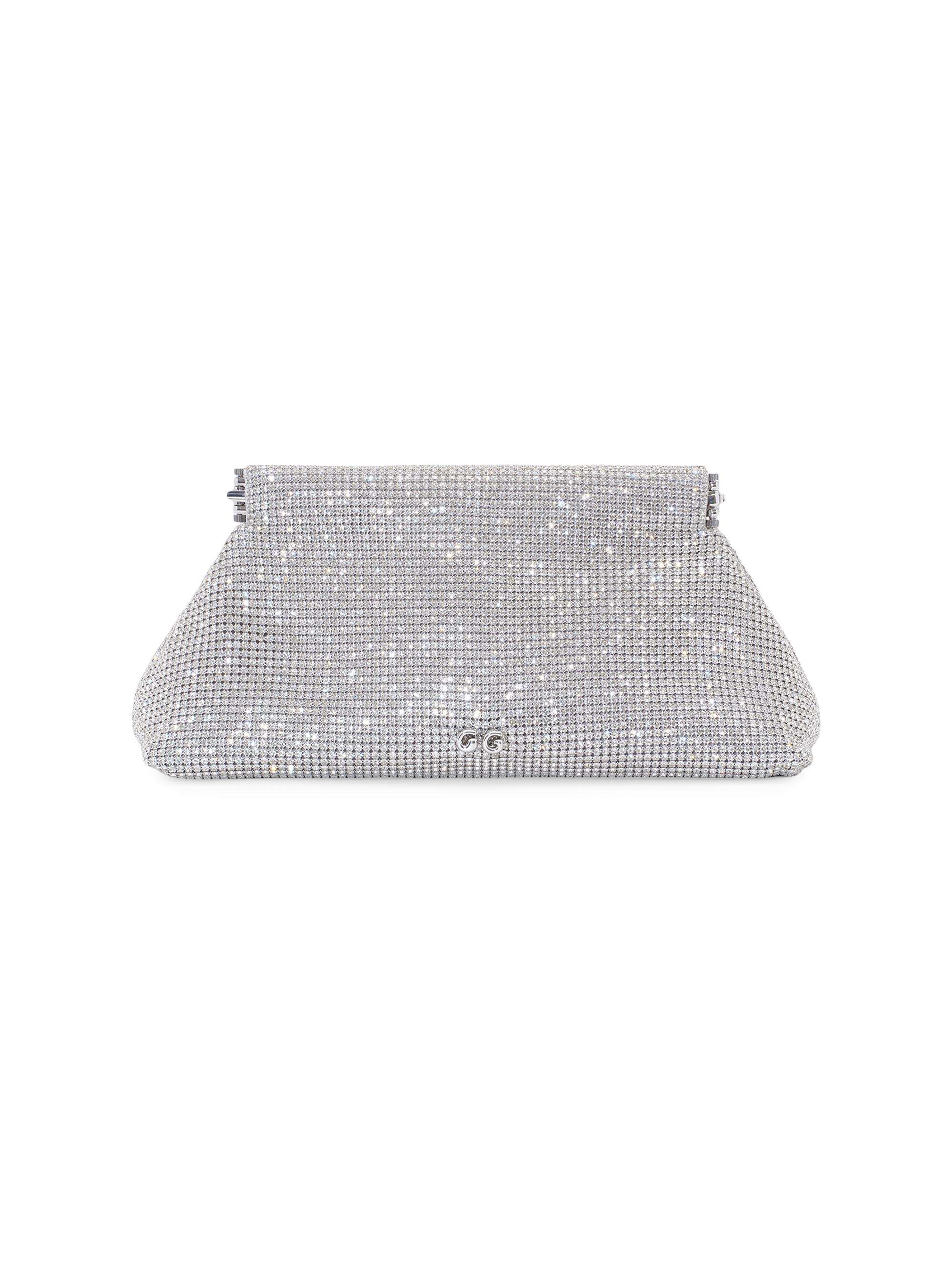 Cult Gaia Women's Mini Lillia Rhinestone Clutch - Clear