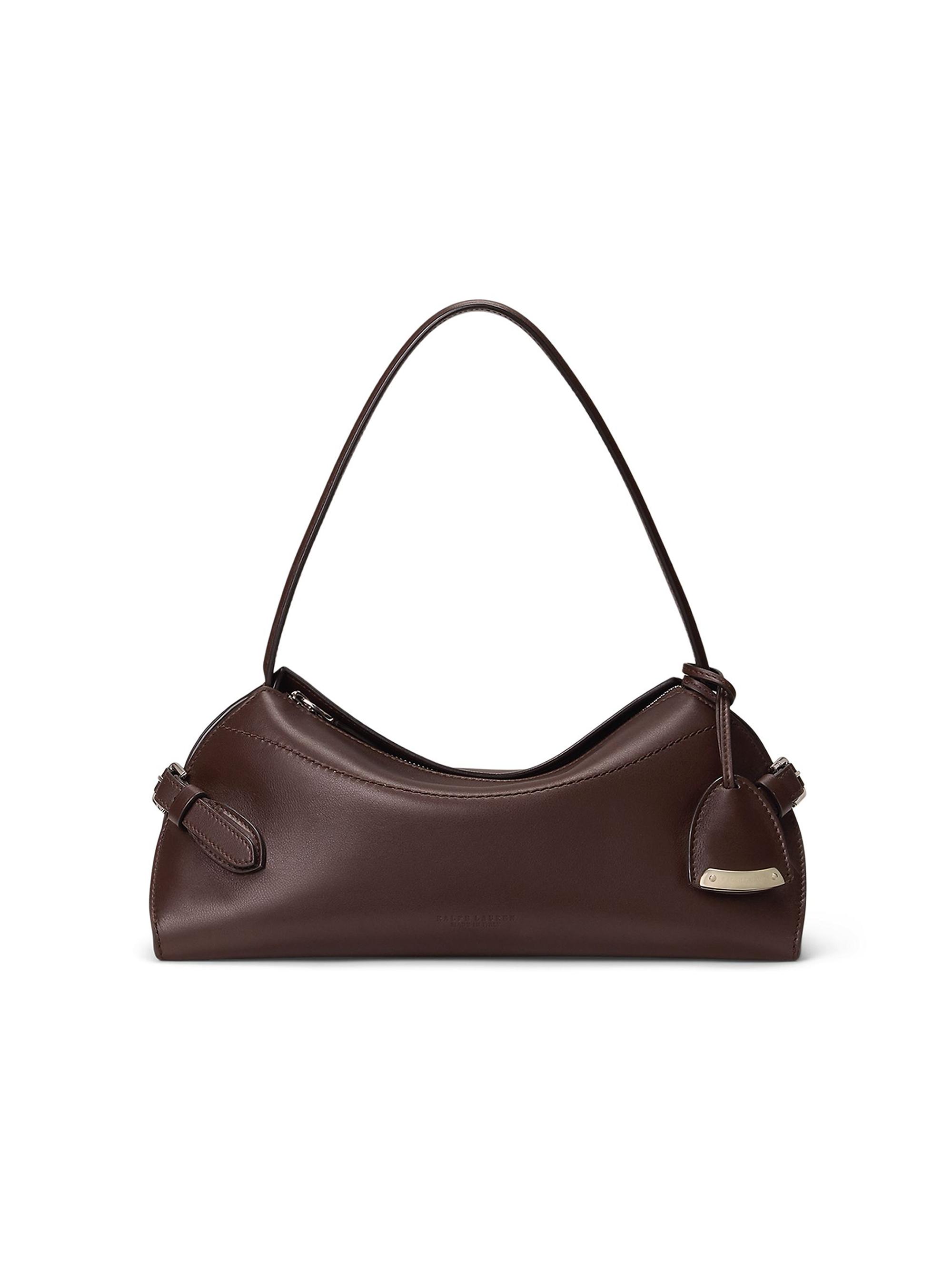 Ralph Lauren Collection Women's Leather Shoulder Bag - Mocha