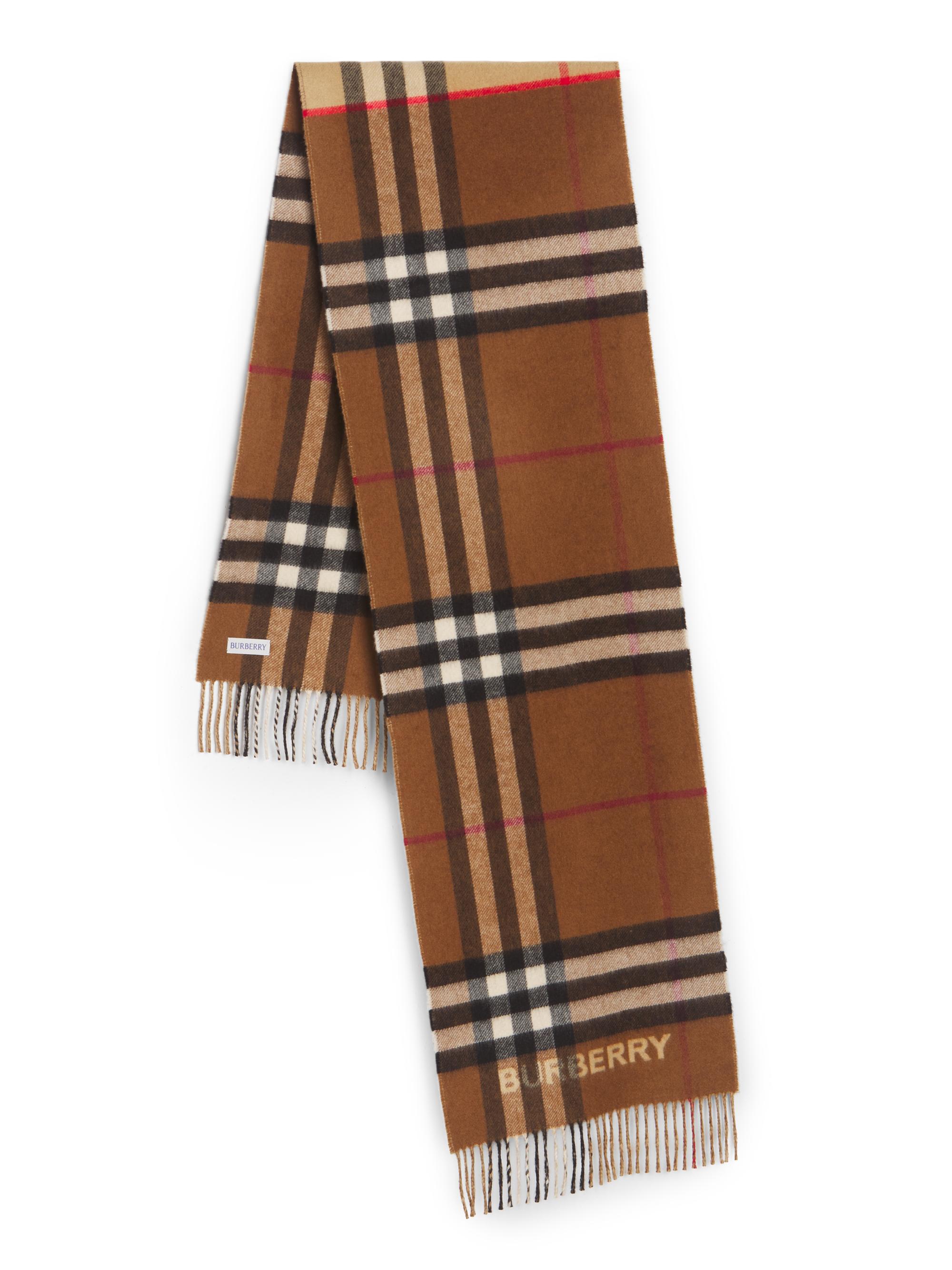 Burberry Giant Check Cashmere Scarf | Saks Fifth Avenue