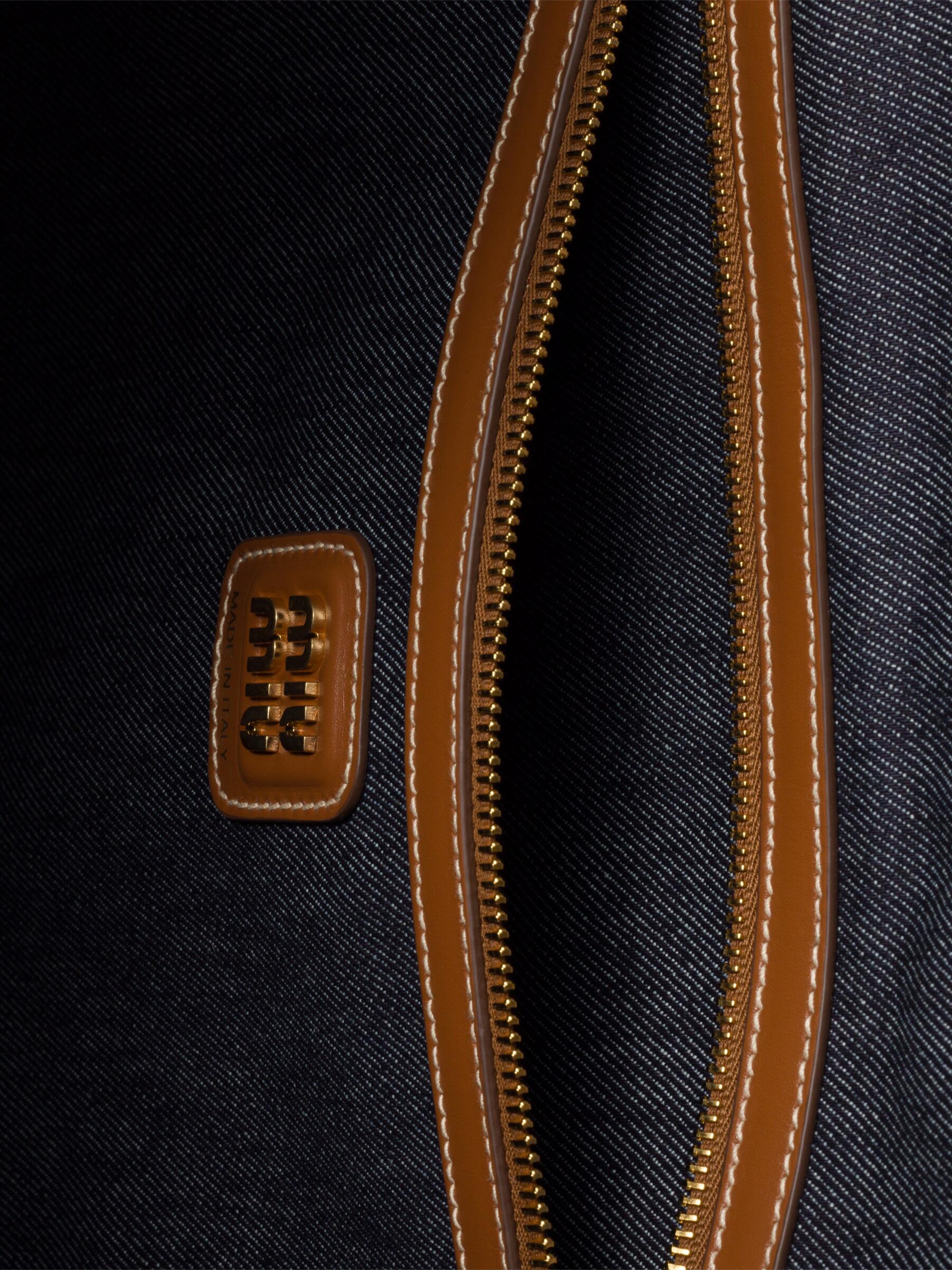 Miu Miu Ivy Denim Tote Bag | Saks Fifth Avenue