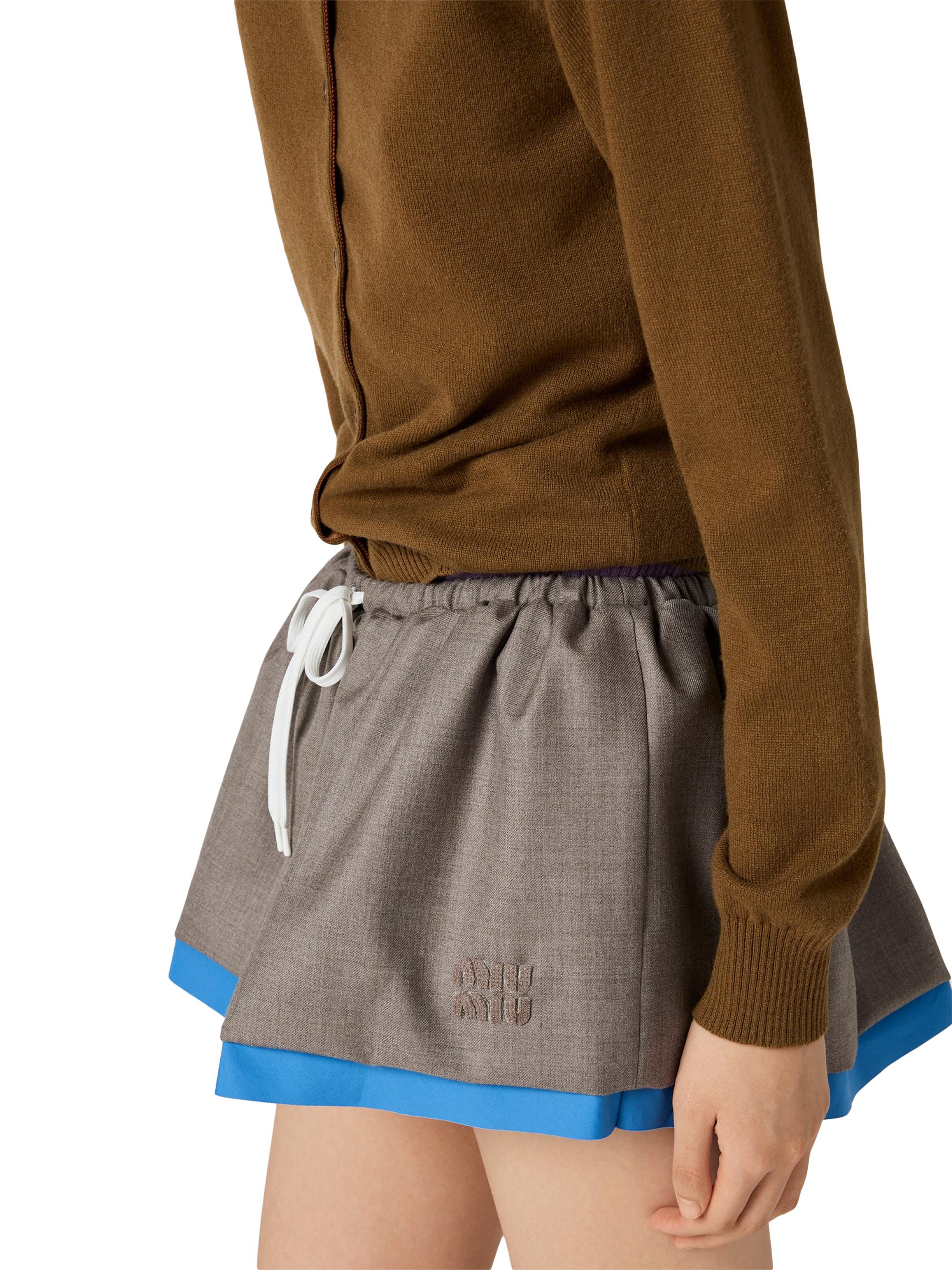 Miu Miu Cashmere Cardigan with Collar | Saks Fifth Avenue