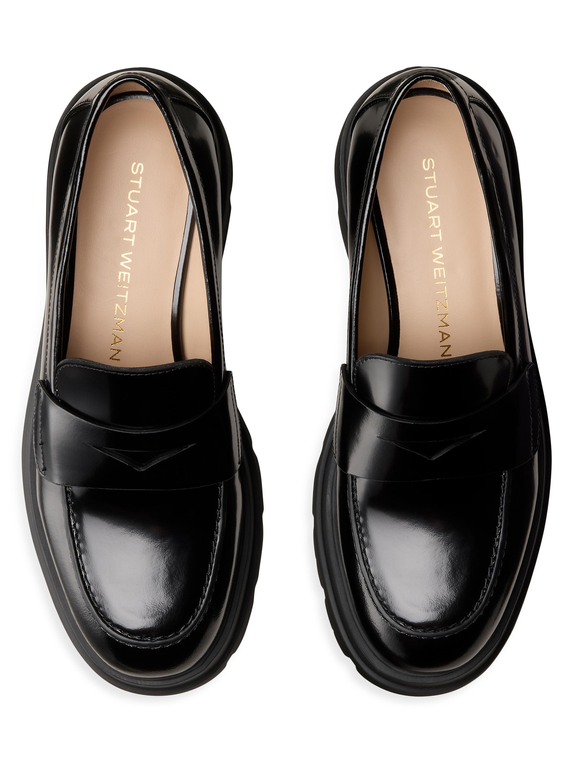 Stuart Weitzman Hudson Lite Leather Loafers | Saks Fifth Avenue