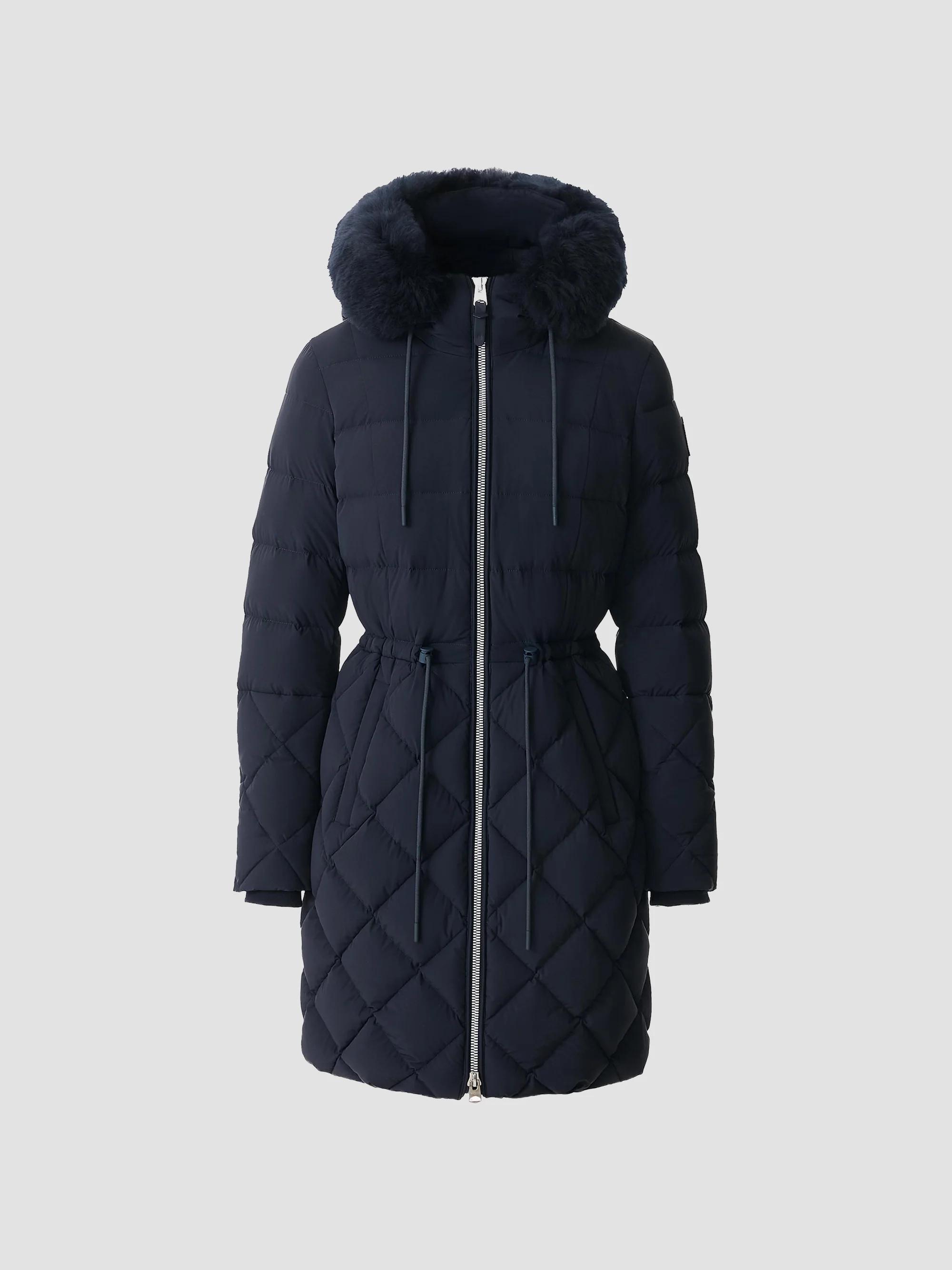 Mackage Xena Quilted Faux-Fur-Hood Down Coat | Saks Fifth Avenue