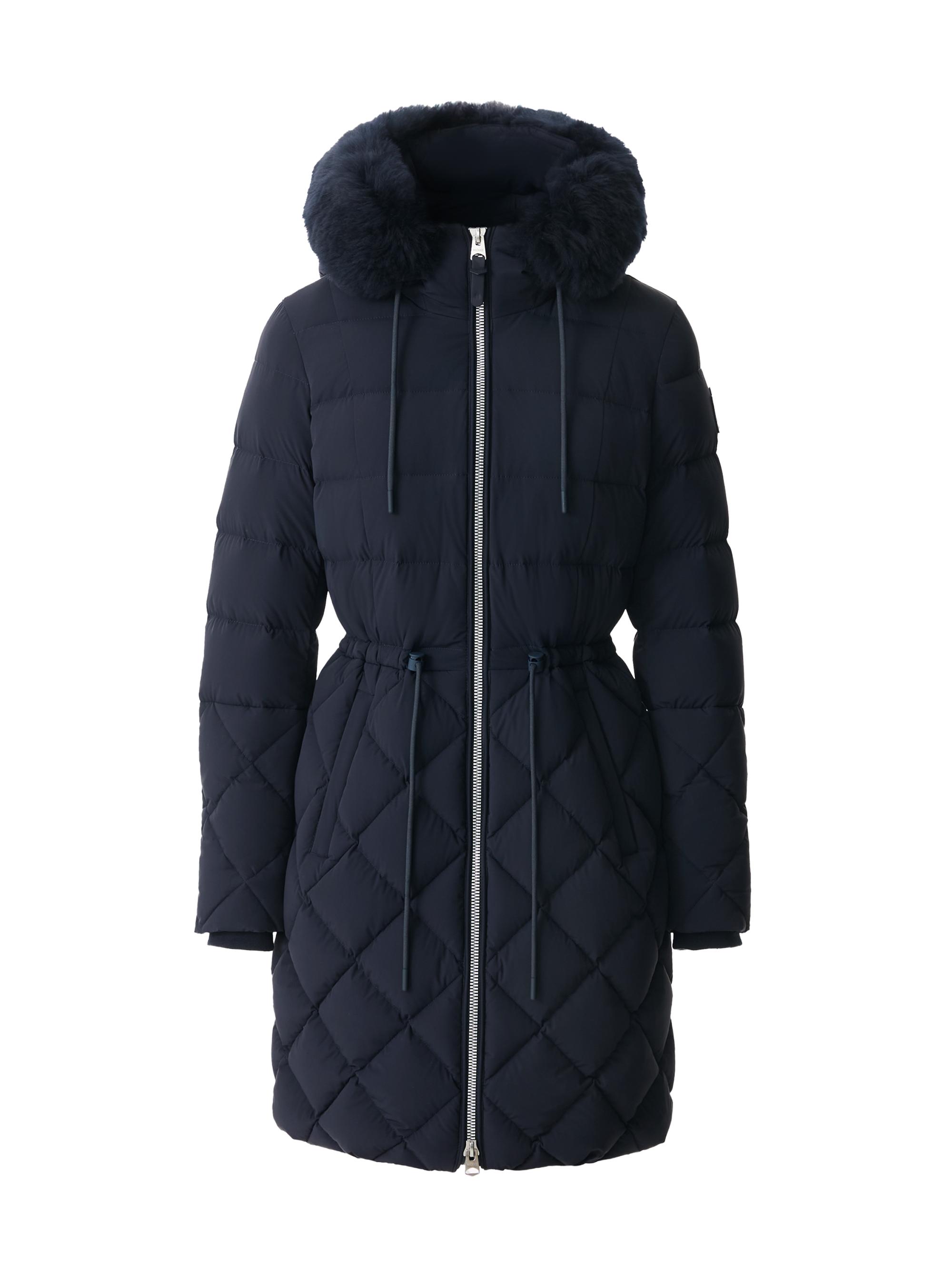 Mackage Kay Shearling-Collar Down Coat | Saks Fifth Avenue