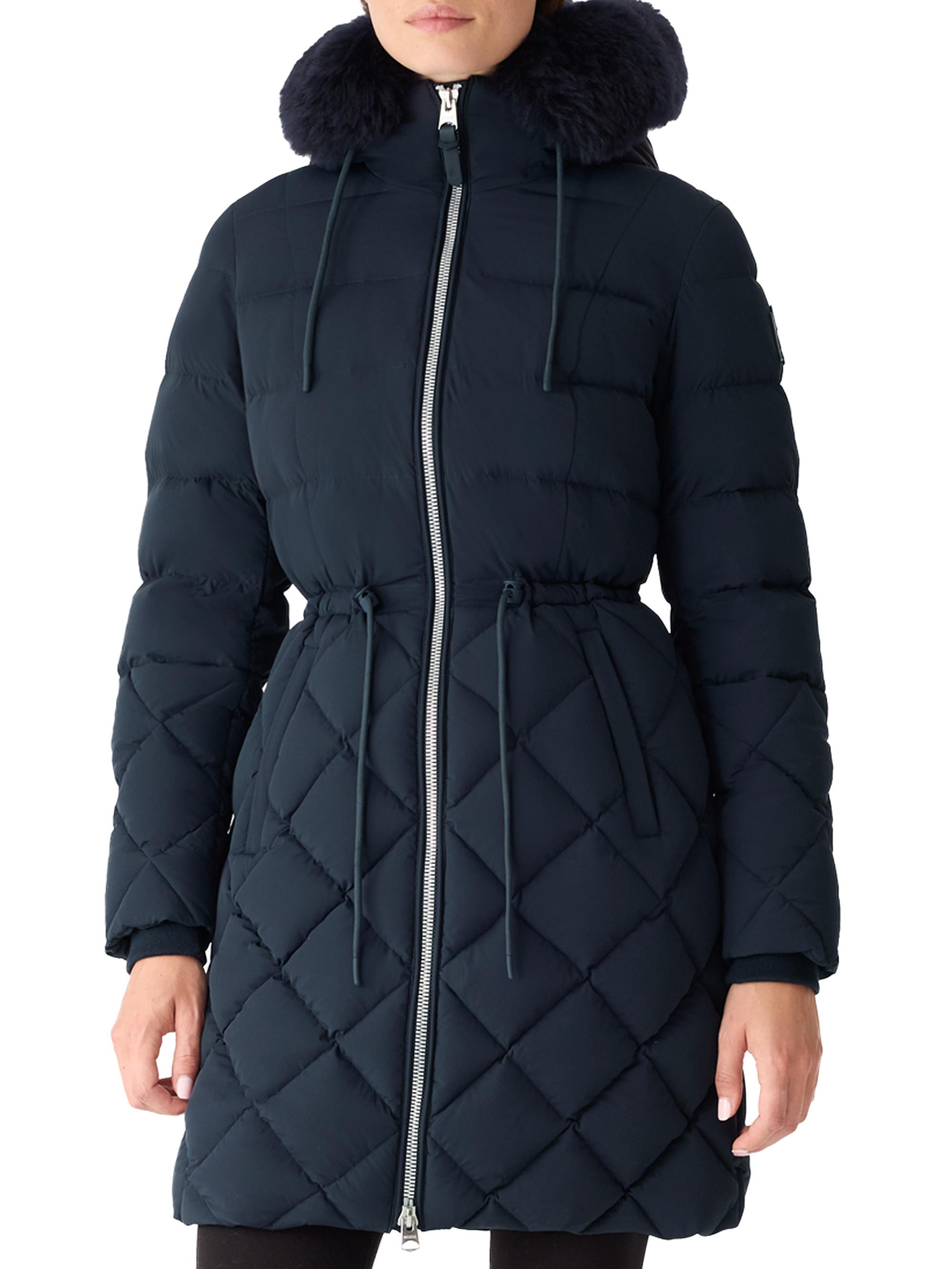 Mackage Xena Quilted Faux-Fur-Hood Down Coat | Saks Fifth Avenue