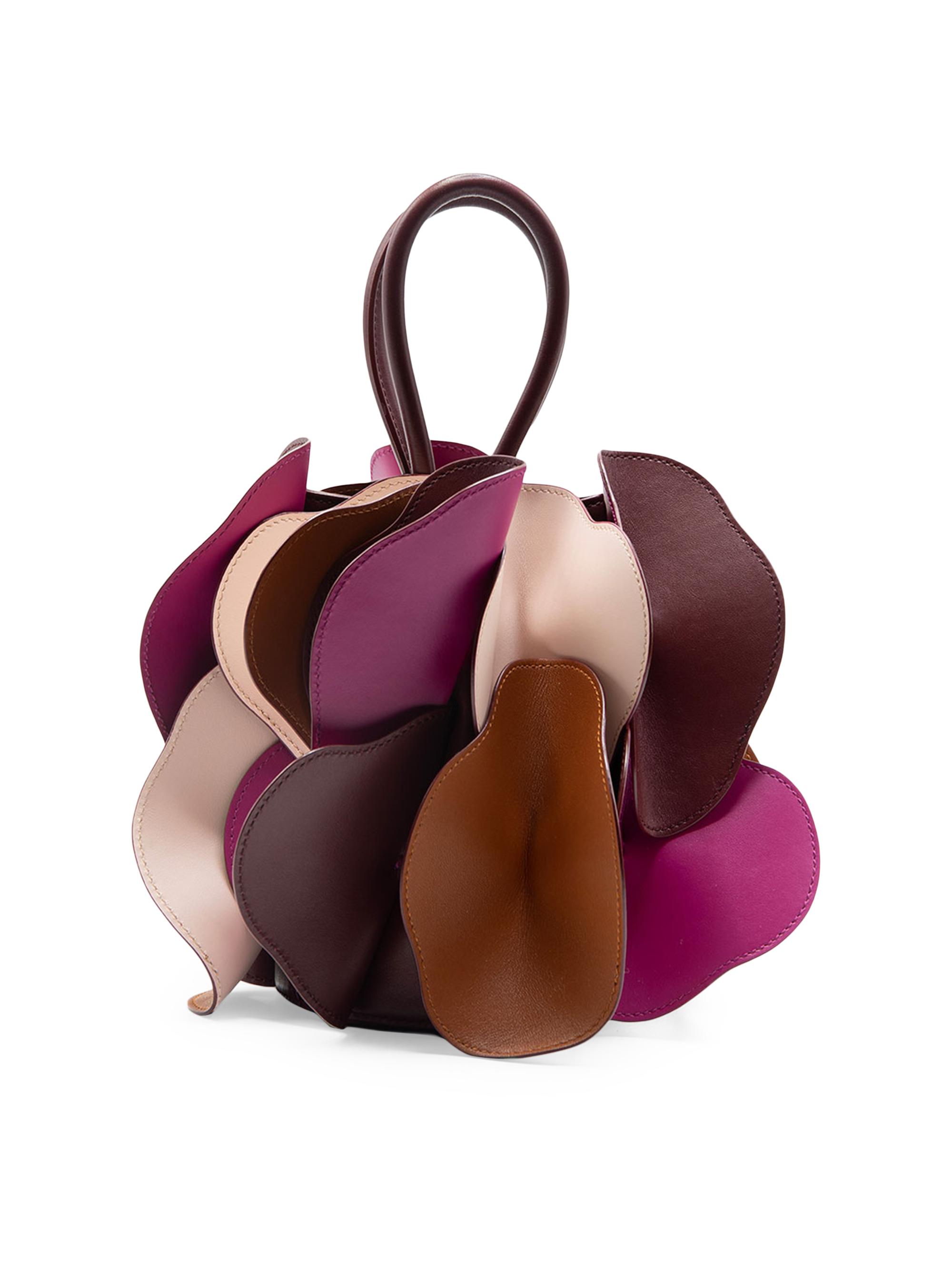 Farm Rio Women's Flower Leather Bag