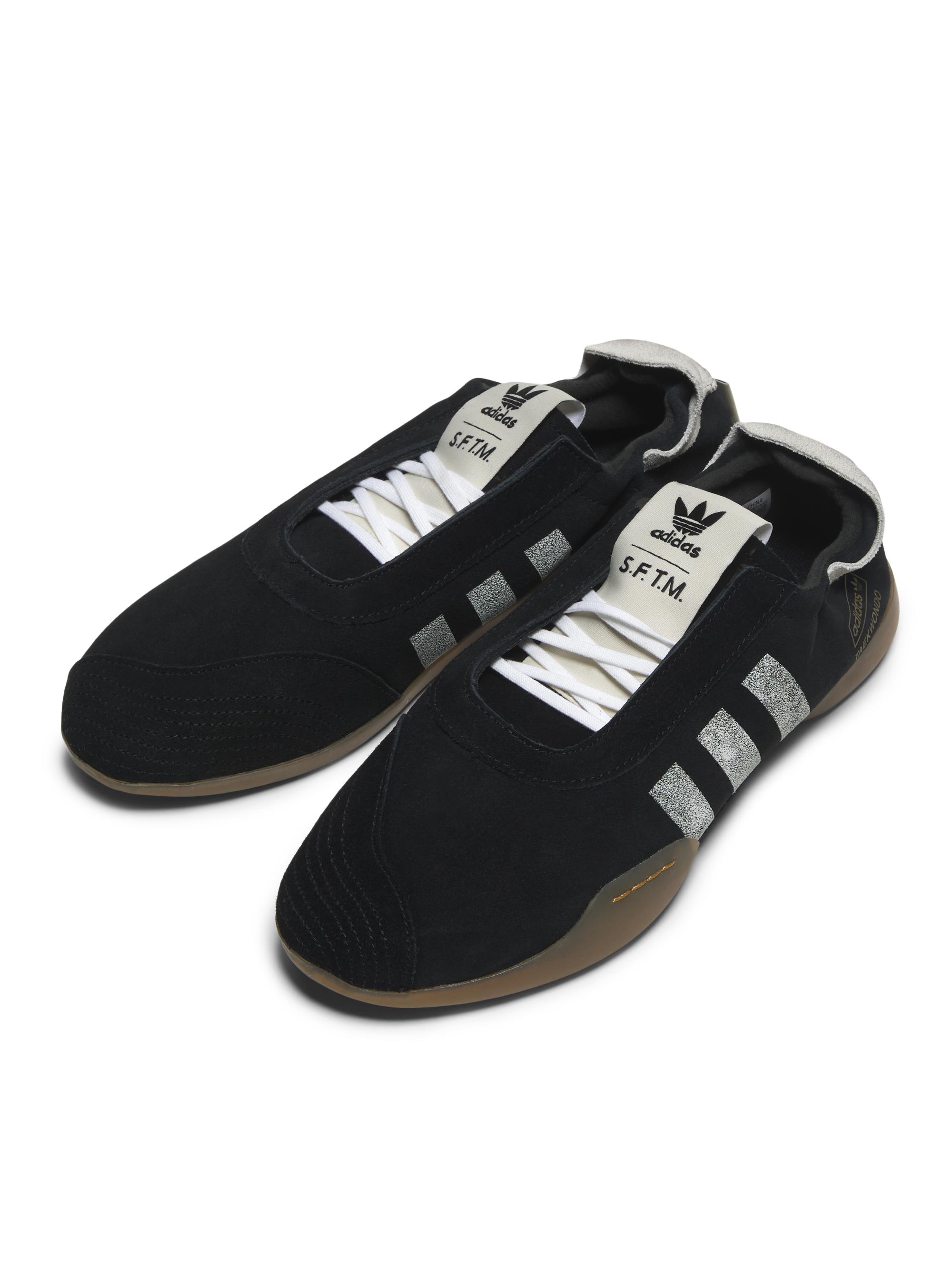 adidas x SFTM Taekwondo Mei Suede Low-Top Sneakers